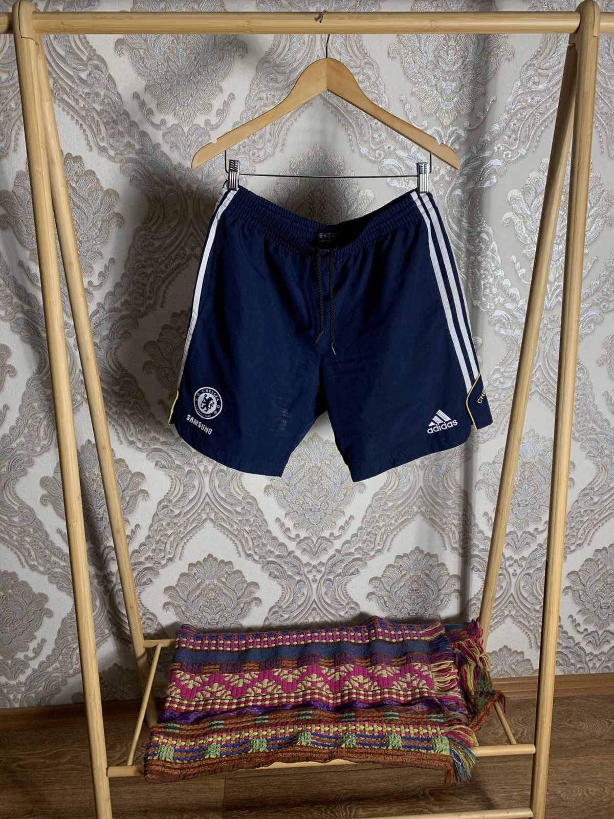 Adidas VINTAGE ADIDAS FC CHELSEA LONDON ENGLAND SOCCER JERSEY RETRO Size US XL / EU 56 / 4 - 1 Thumbnail
