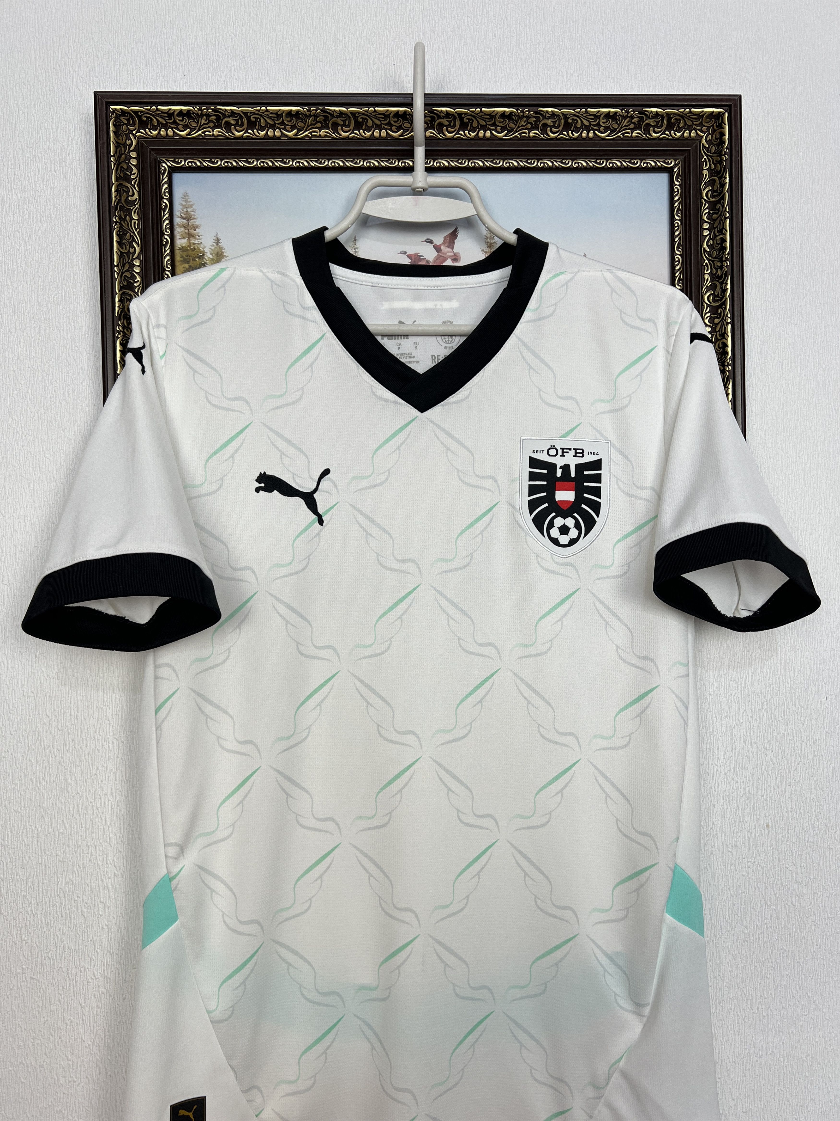 Puma Austria football shirt Soccer Jersey National Team Trikot Size US S / EU 44-46 / 1 - 2 Thumbnail