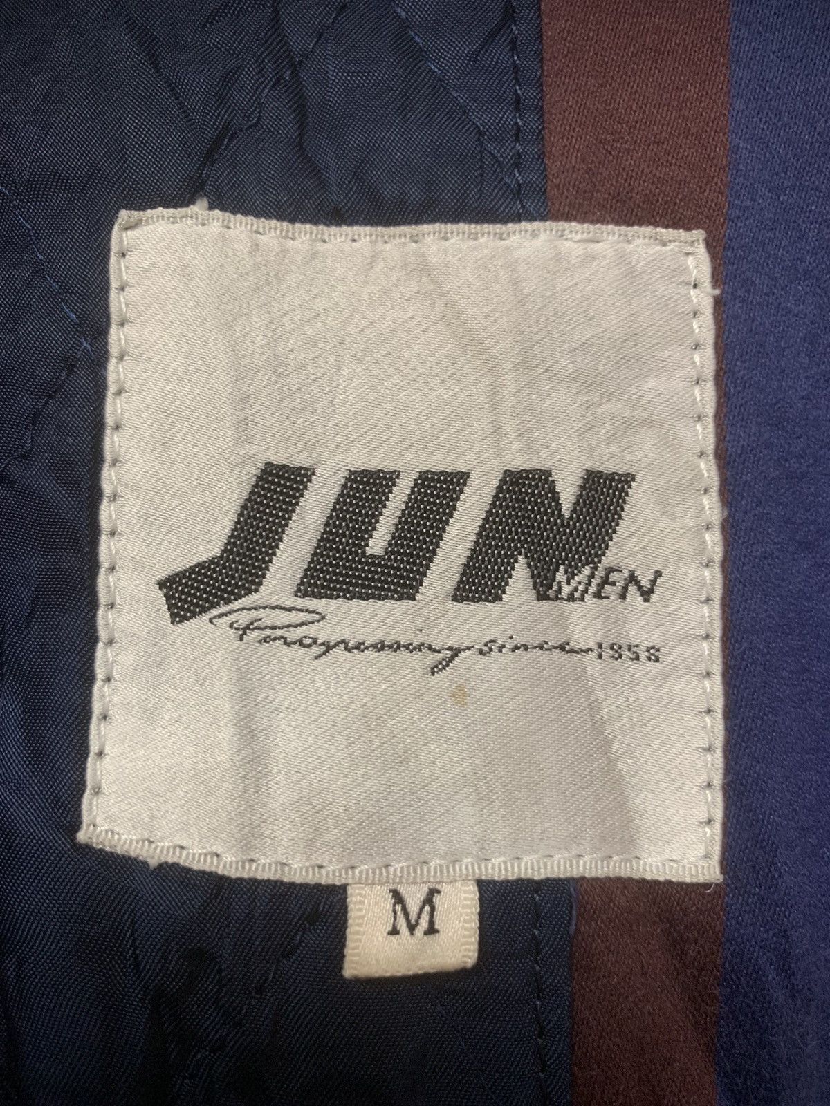 Japanese Brand × Jun Takahashi × Vintage Rare Design Vintage Jun Men Bombers Jacket Size US M / EU 48-50 / 2 - 4 Thumbnail
