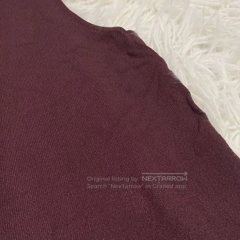 Hermes Hermes Margiela Period Vest - Dark Red Size L / US 10 / IT 46 - 3 Thumbnail