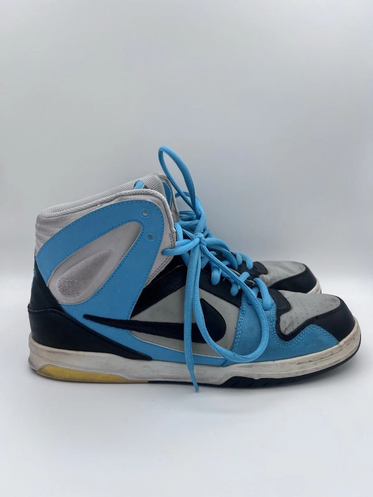 Nike Nike Shoes 6.0 Men’s Size 11.5 Blue Black Leather 354704-001 Size US 11.5 / EU 44-45 - 1 Thumbnail