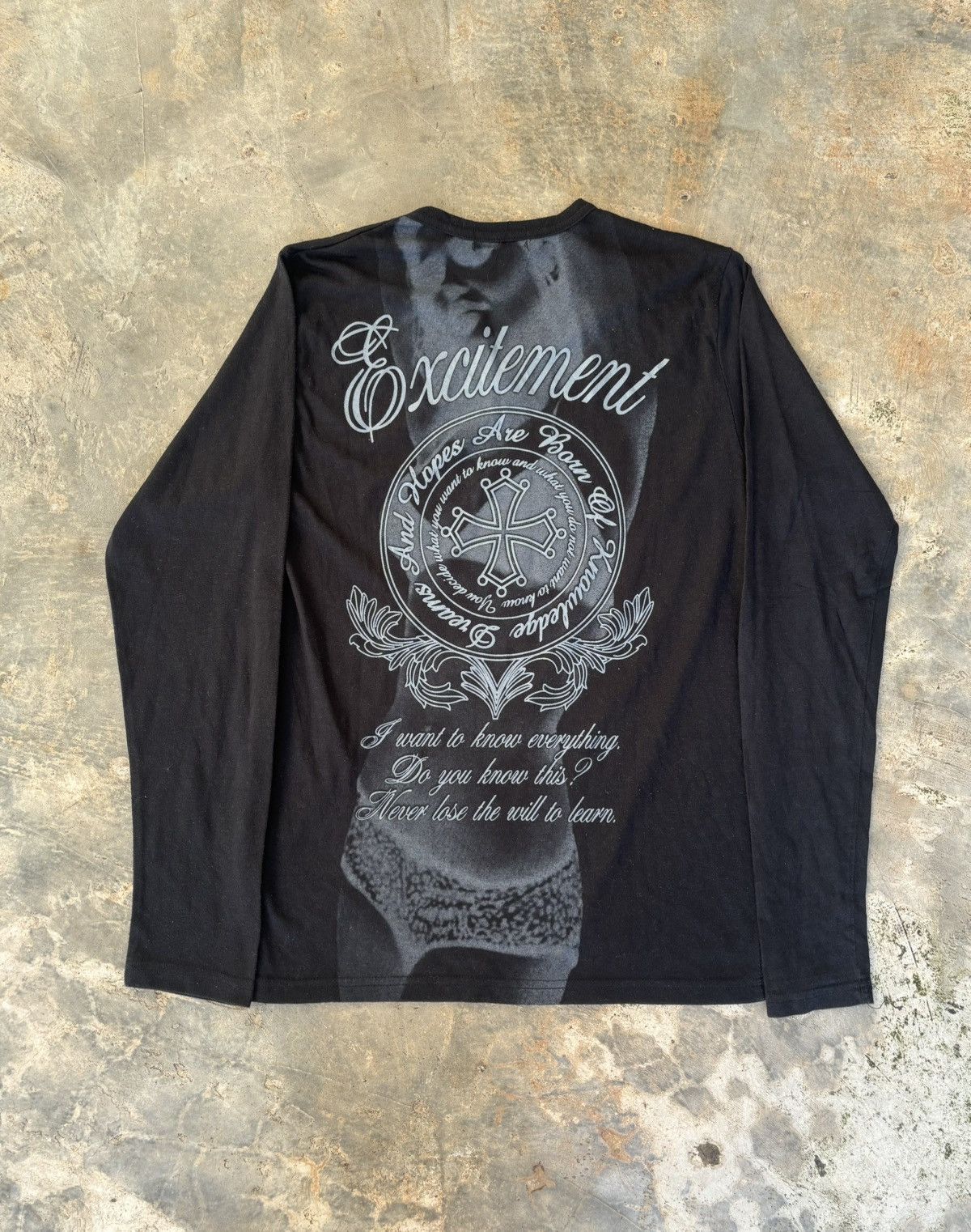 トップス 00s archive ifsixwasnine long sleeve y2k 00s ifsixwasnine long sleeve t-shirt y2k
