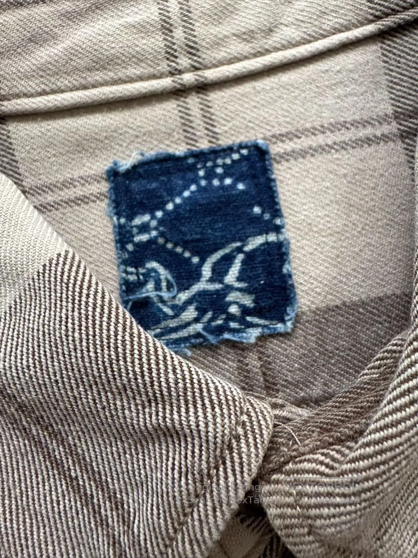 Visvim visvim ict lumber shirt with mud dye design. Size US M / EU 48-50 / 2 - 2 Thumbnail
