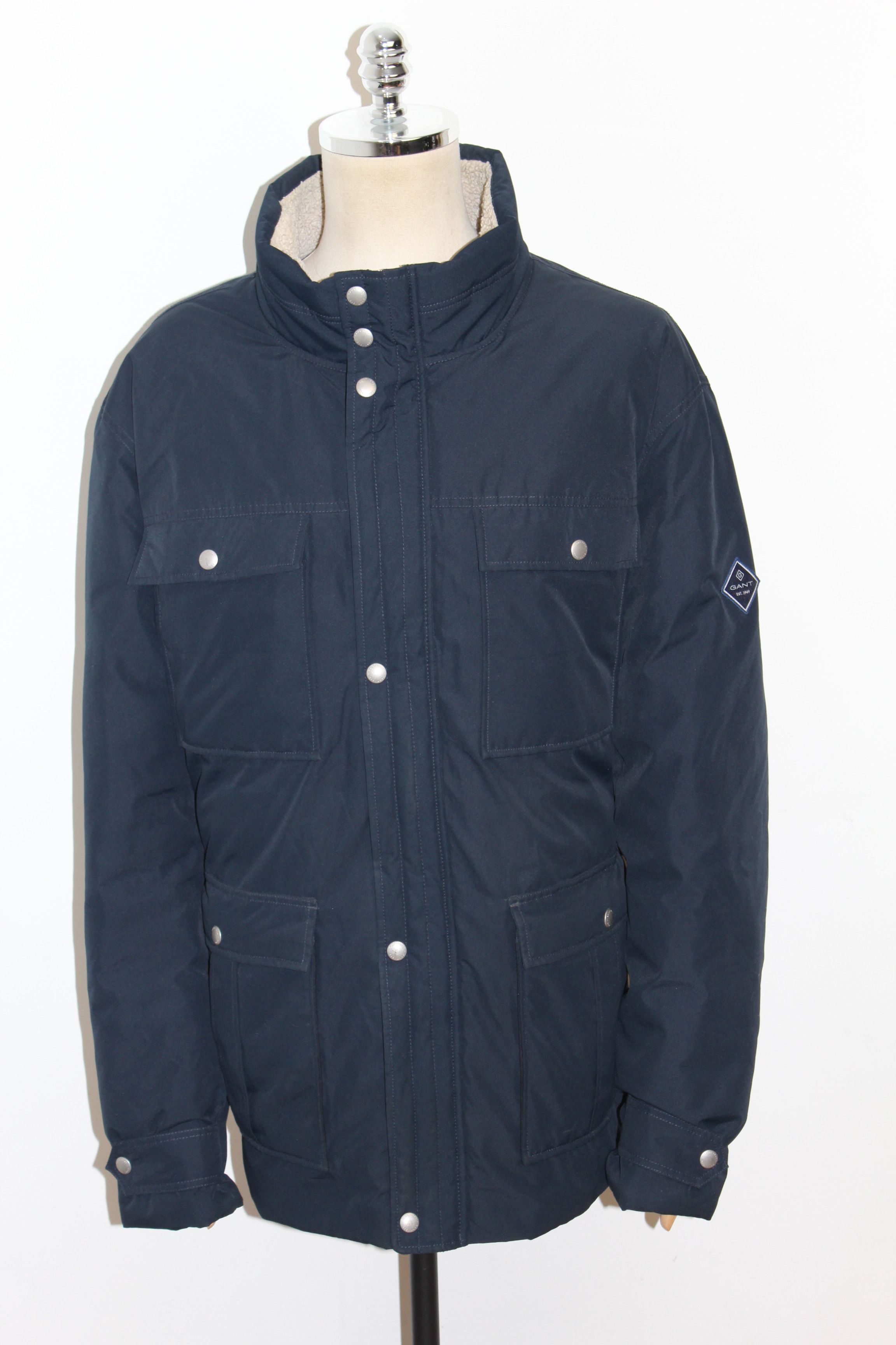 image of Gant Down Jacket Size 4Xl in Blue, Men's