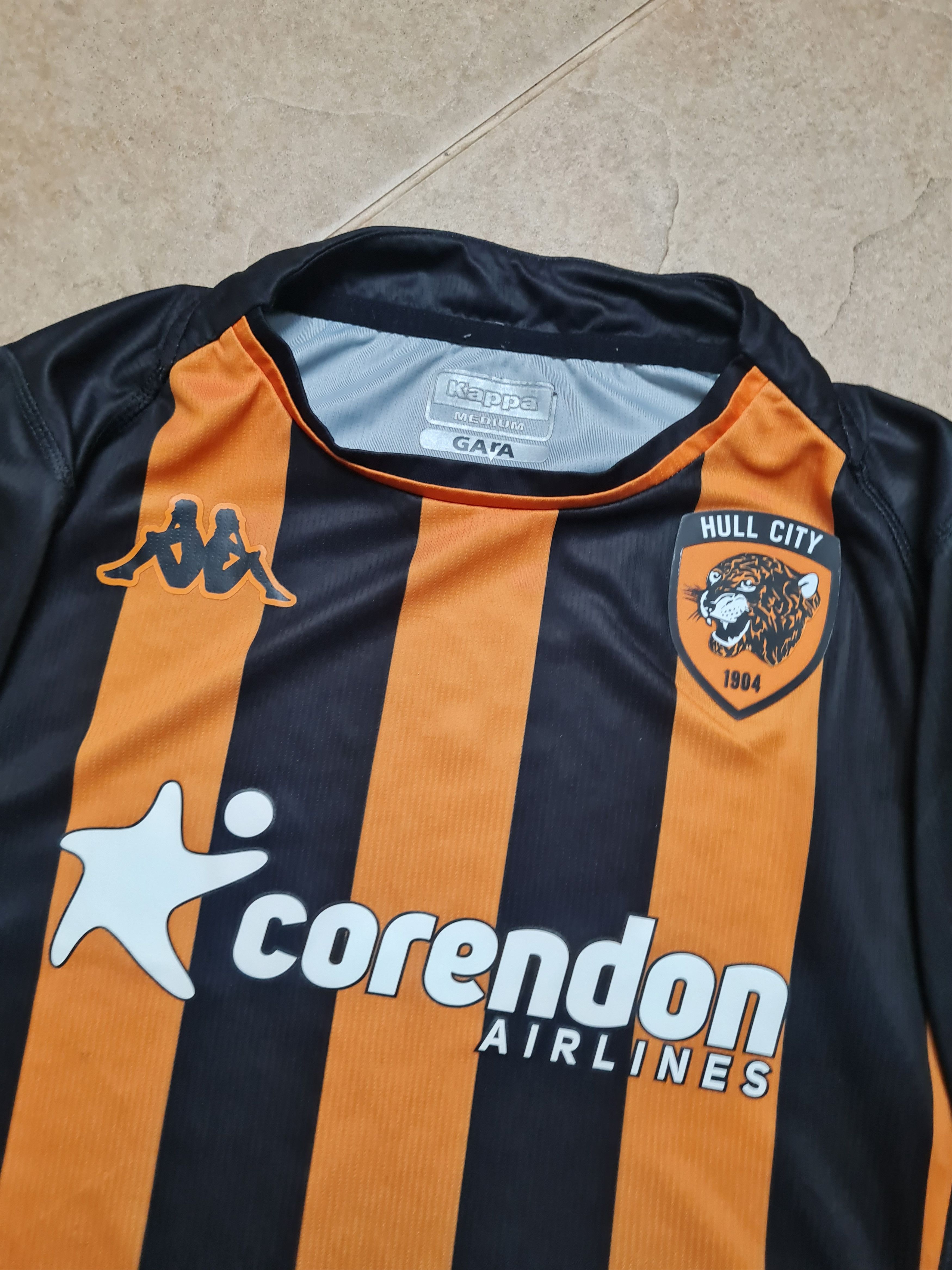 Kappa Footbal Jersey Kappa HULL CITY Soccer Shirt 2024/25 Home Size US M / EU 48-50 / 2 - 1 Thumbnail