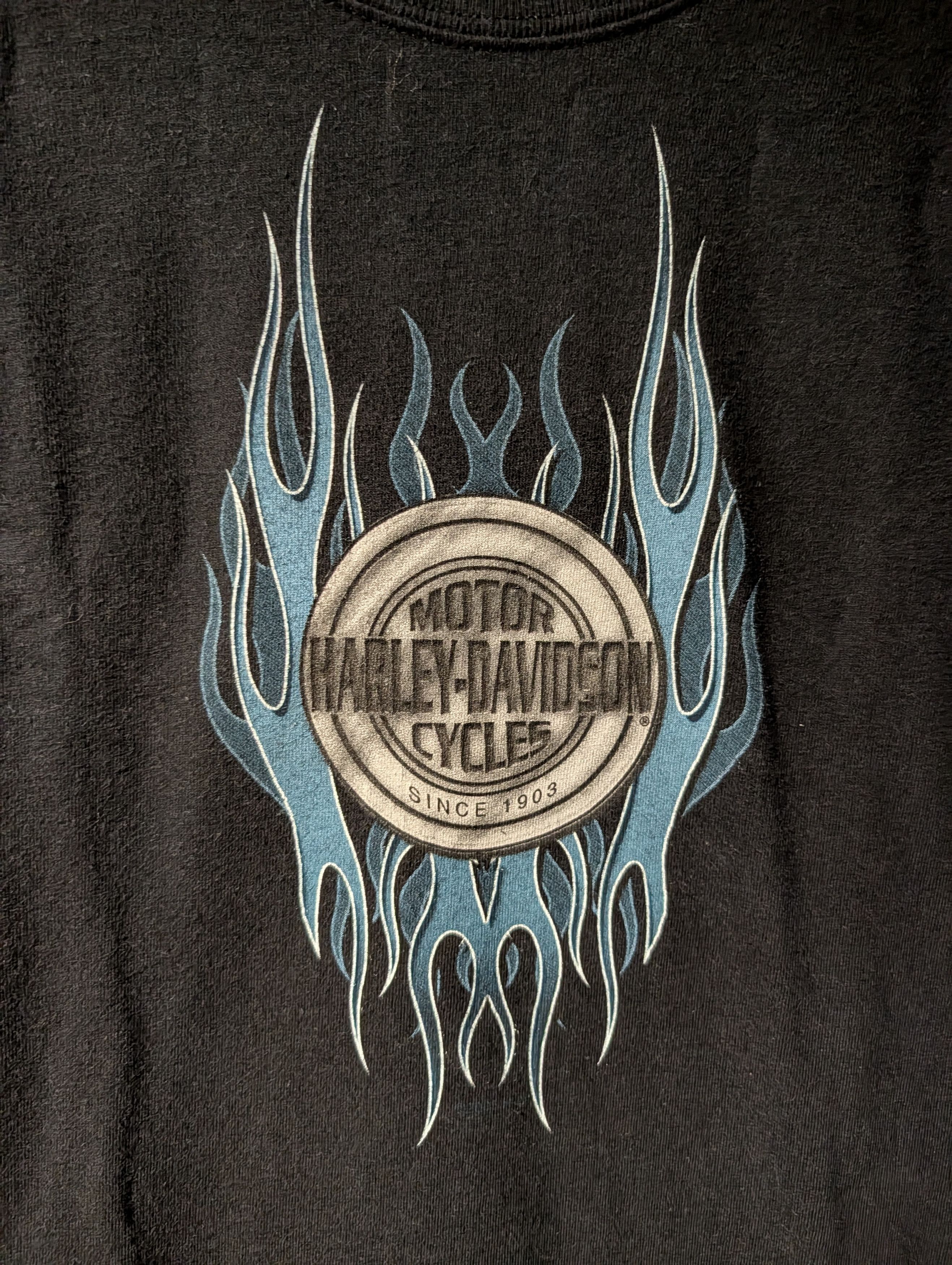 Harley Davidson Vintage Harley Davidson Privateers Halifax Canada T-Shirt Size US L / EU 52-54 / 3 - 2 Thumbnail