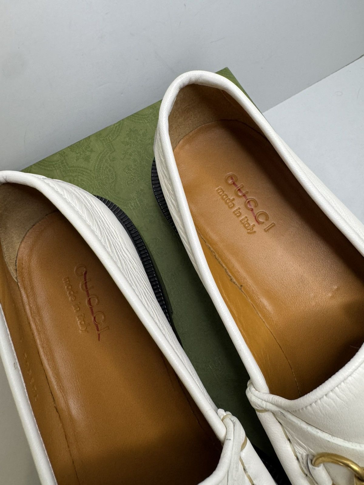 Gucci Gucci Mandala Goat Horsebit Loafers White Size 10 New W/ Box Size US 10 / EU 43 - 3 Thumbnail