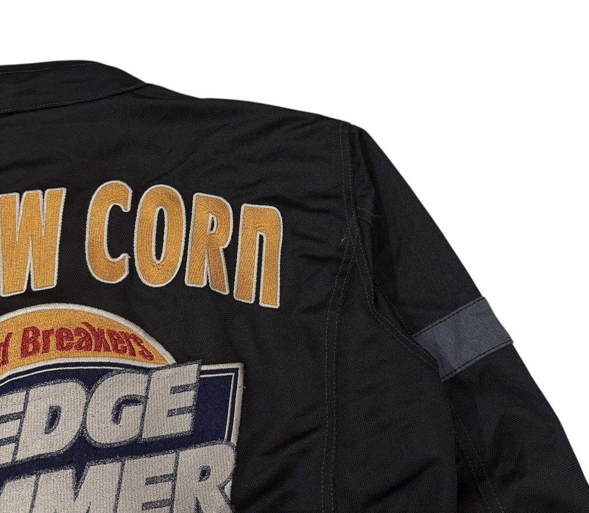 YELLOW CORN Vintage Yellow Corn Sledge Hammer Moto Racing Padded Jacket Size US L / EU 52-54 / 3 - 2 Thumbnail