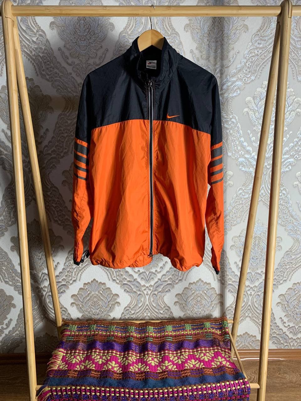 Nike × Vintage VERY RARE NIKE RETRO FULL ZIP LIGHT JACKET JAPAN STYLE Y2K Size US L / EU 52-54 / 3 - 1 Thumbnail