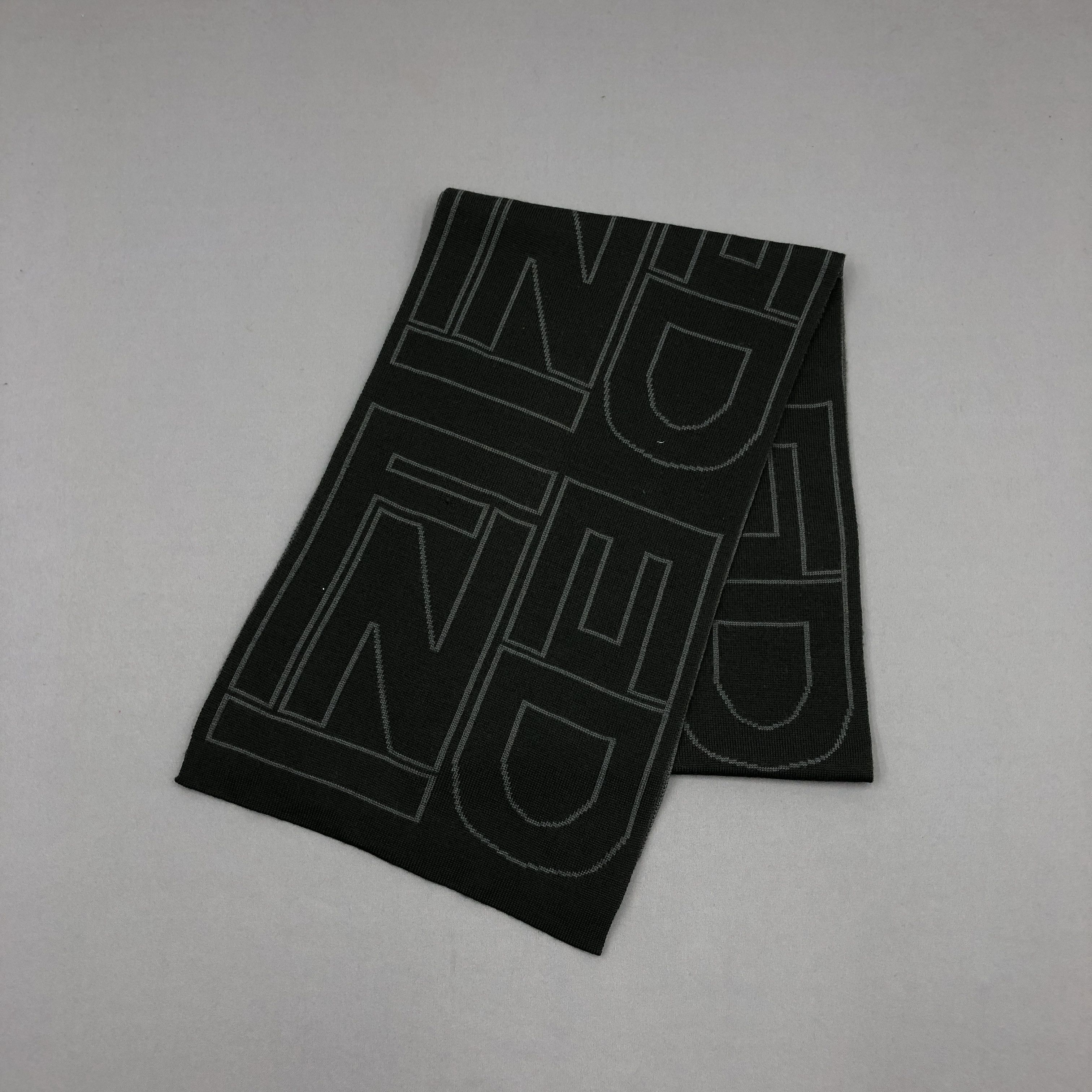 Fendi × Vintage Vintage Fendi Scarf Muffler FF Roma Monogram Wool Scarves Size ONE SIZE - 4 Thumbnail