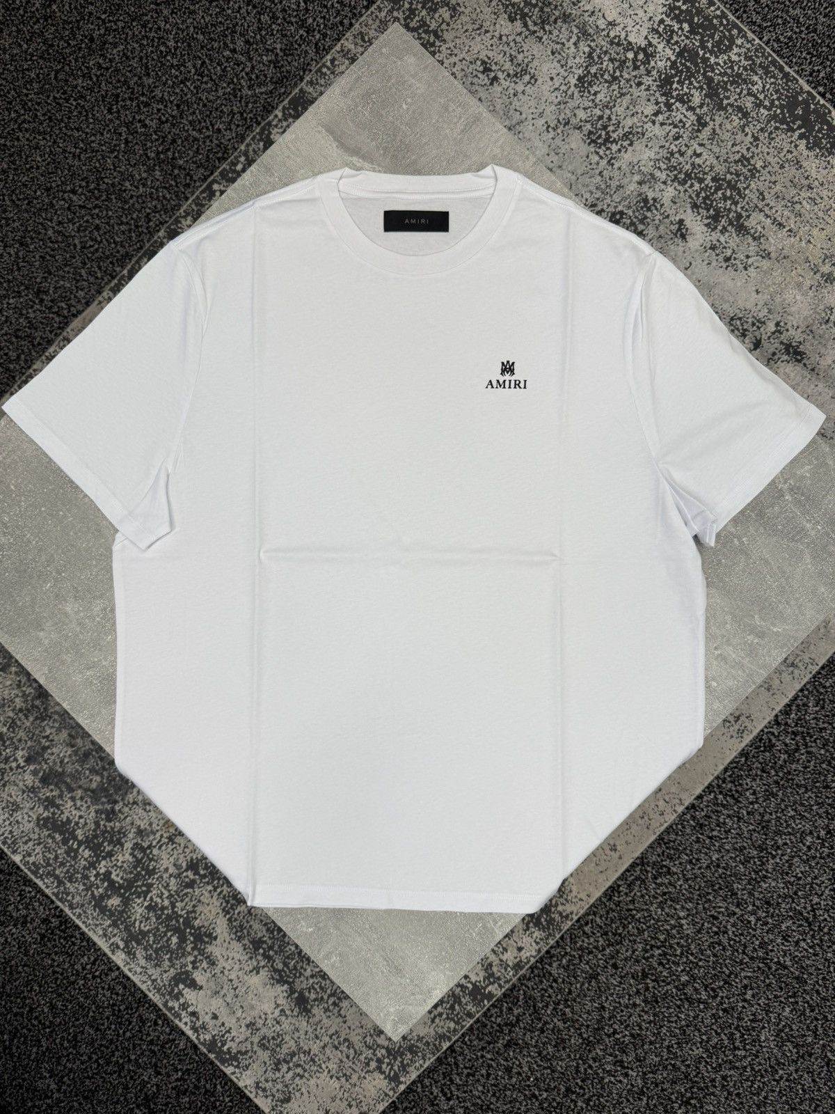 Amiri Amiri Micro MA Bar Tee White Size US XXL / EU 58 / 5 - 1 Thumbnail