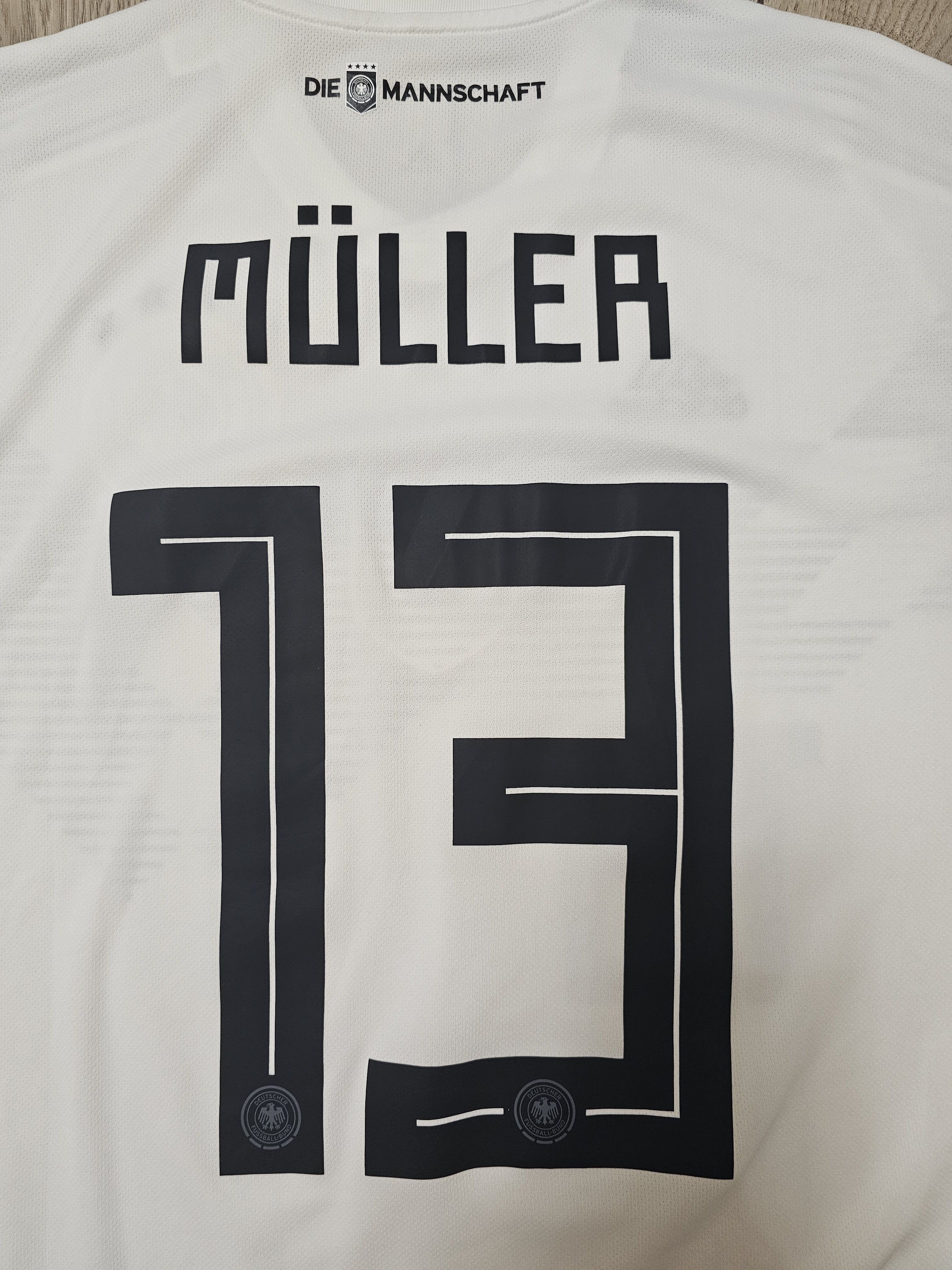 All Sport GERMANY 2018 2019 HOME MULLER FOOTBALL SHIRT SOCCER JERSEY Size US M / EU 48-50 / 2 - 5 Thumbnail