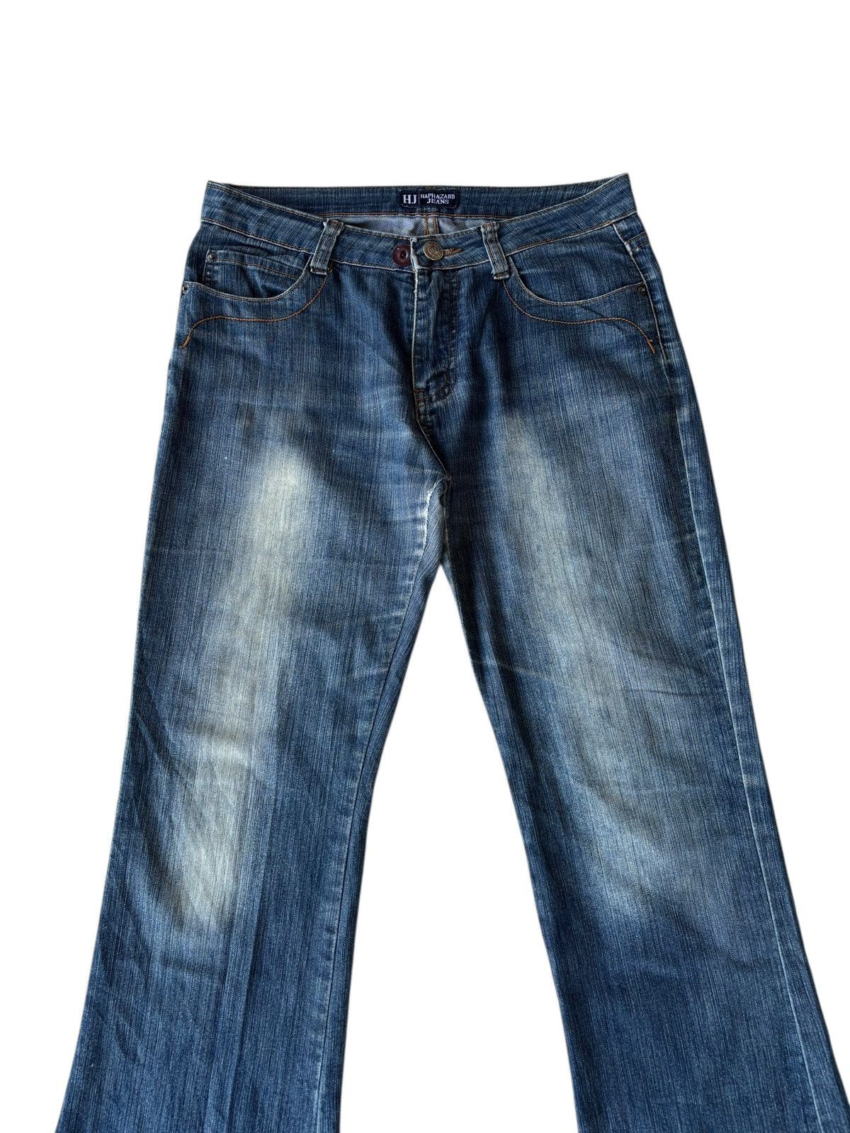 Kapital 💥HAPHAZARD FLARE JEANS BOOTCUT DENIM JAPANESE STYLE Size US 32 / EU 48 - 6 Thumbnail