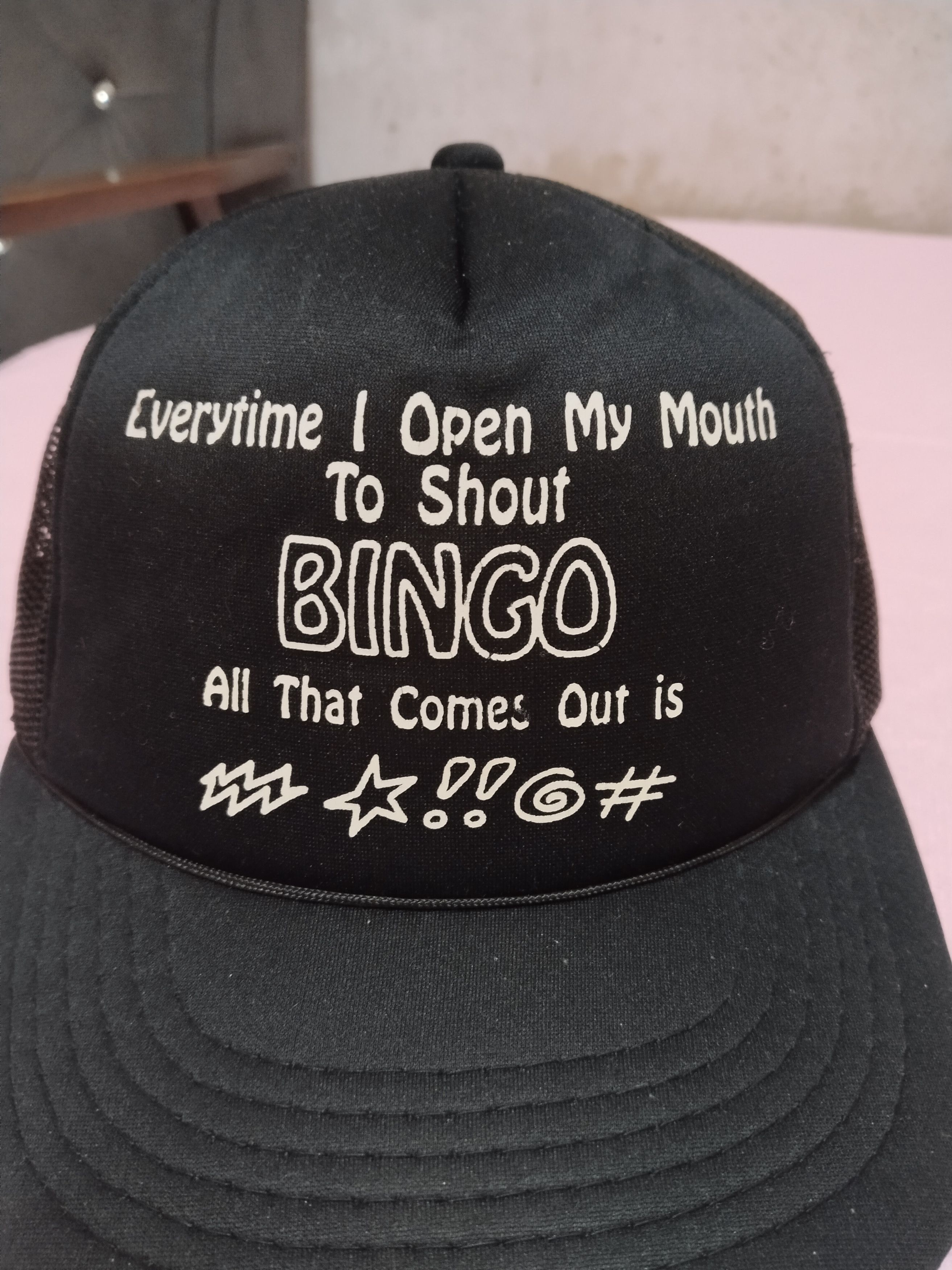 Vintage VINTAGE HEADGEARS BINGO TRUCKER HAT Size ONE SIZE - 2 Thumbnail