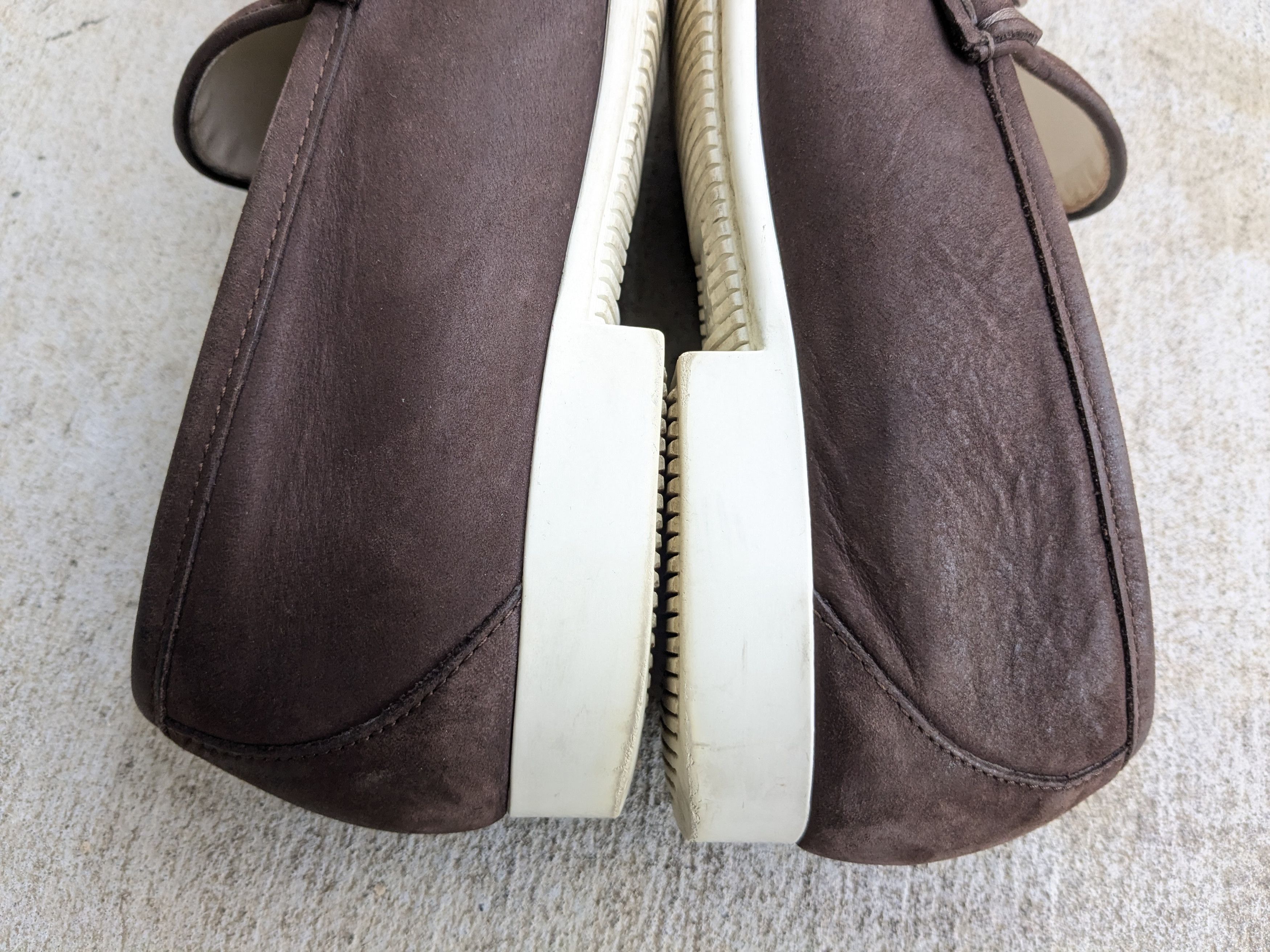Gucci Gucci Horsebit Loafers Brown Suede 9 Snaffle Bit Boat Size US 9 / EU 42 - 9 Thumbnail