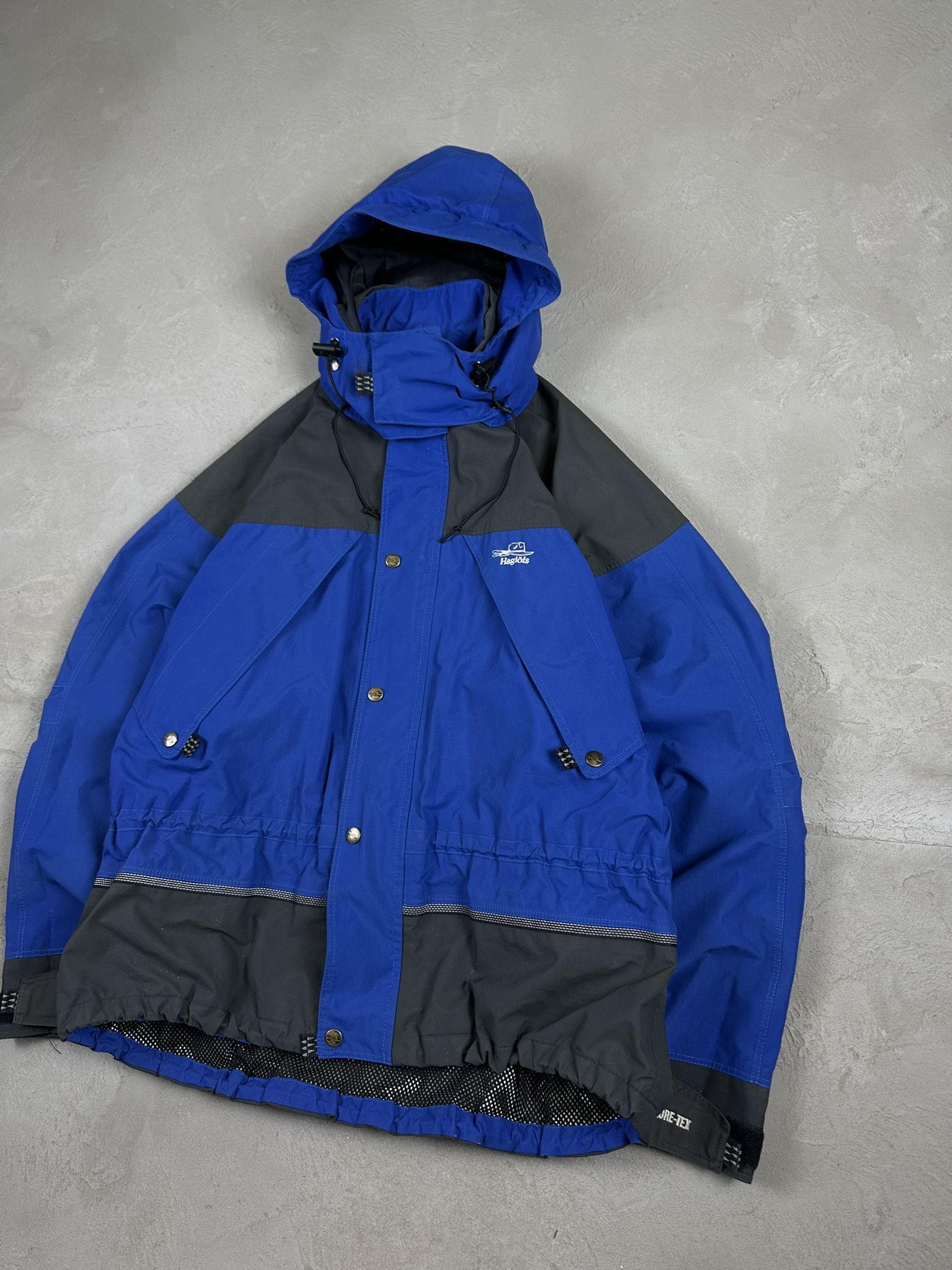 Haglofs 90s Vintage Haglofs Goretex Softshell Wind Jacket Size US M / EU 48-50 / 2 - 3 Thumbnail