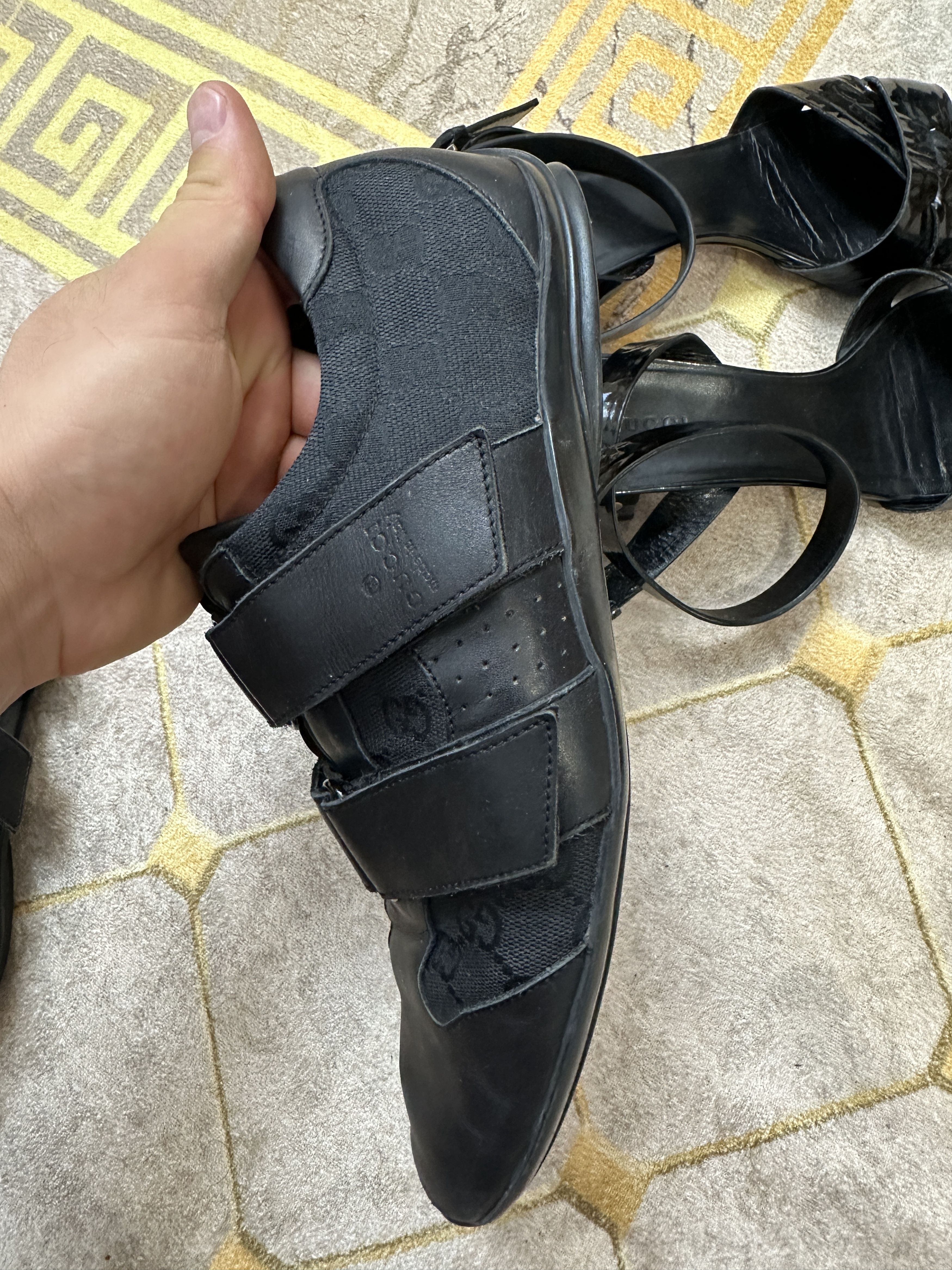 Gucci Gucci sneakers Monogram Leather Casual Shoes Size 41 Eu 7.5 Size US 7.5 / EU 40-41 - 2 Thumbnail