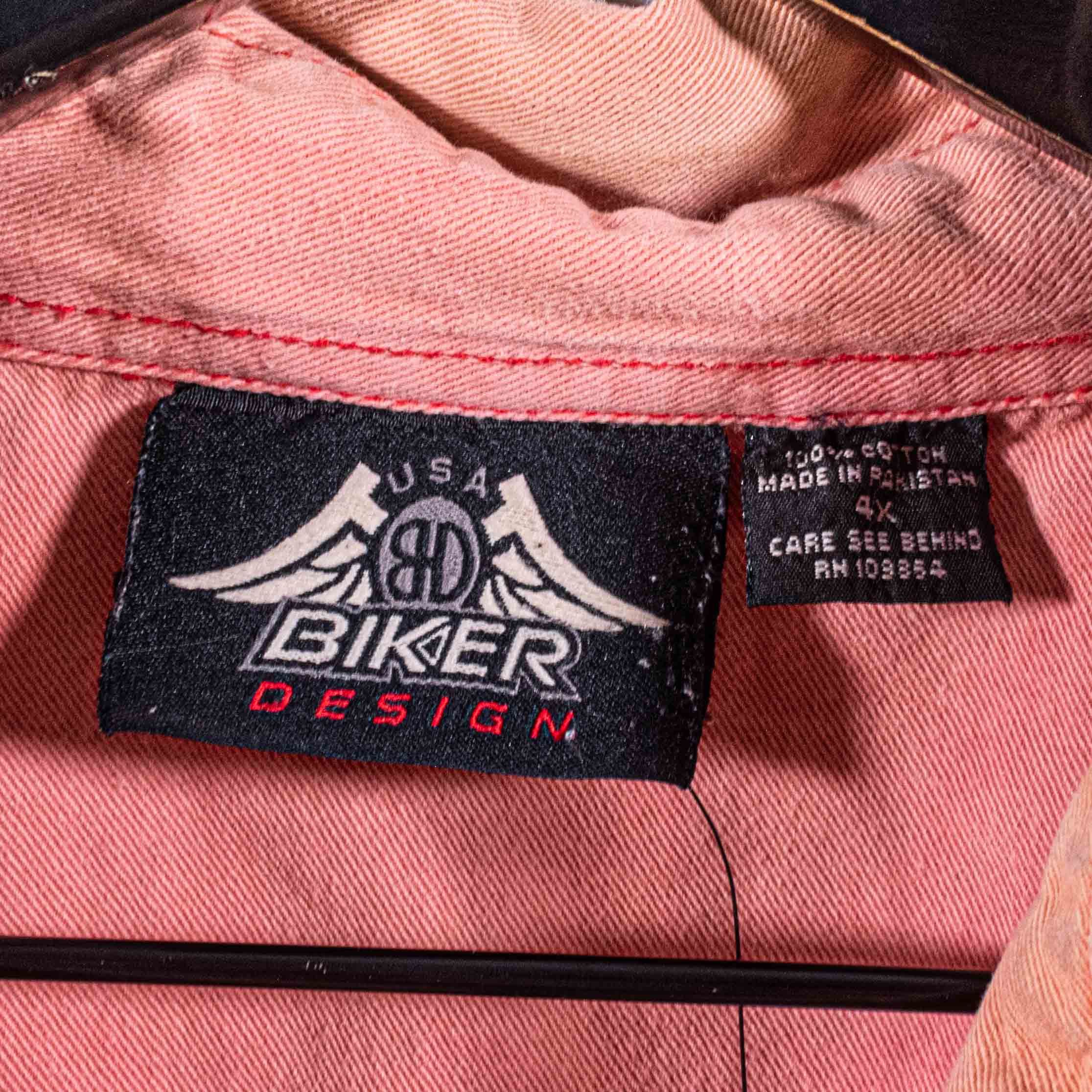 Vintage 4XL Sturgis Biker Rally Cutoff Denim Shirt Grunge Motorcycle Size US XXL / EU 58 / 5 - 7 Thumbnail