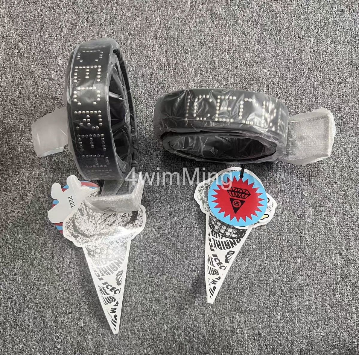 Billionaire Boys Club BBC ICECREAM Studded Leather Belt Size ONE SIZE - 5 Thumbnail