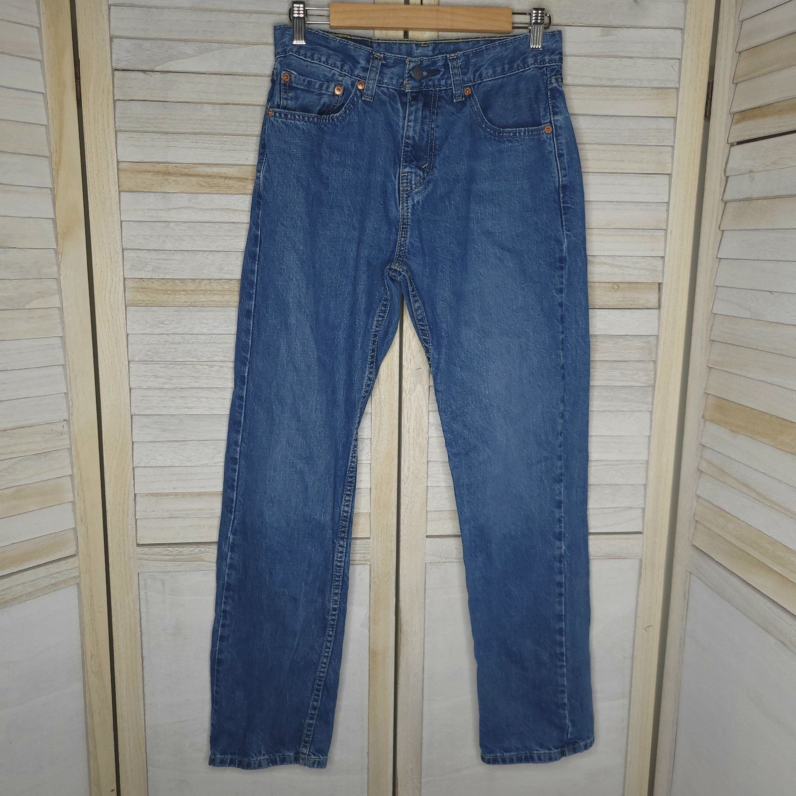 Levi's Levi's 505 Straight Leg Denim Blue Jeans Men’s Size 32x32 Size US 28 / EU 44 - 7 Thumbnail