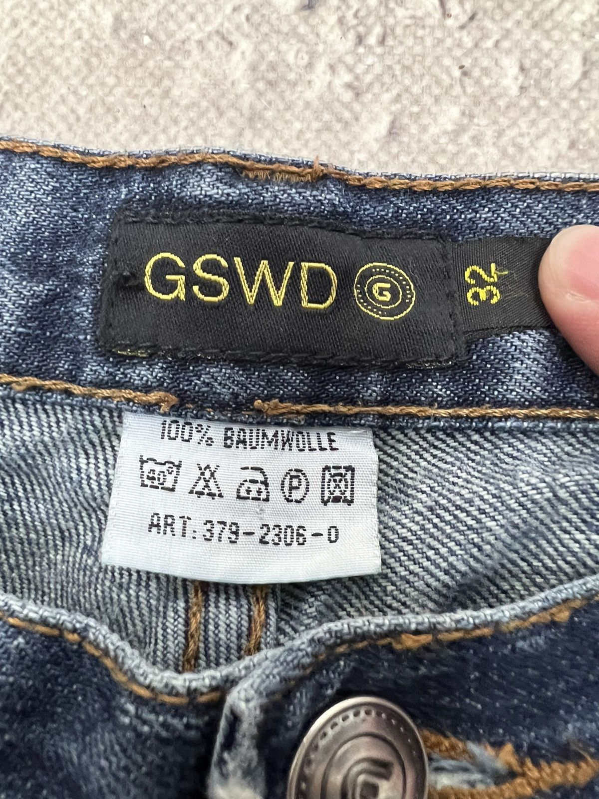 14th Addiction × Japanese Brand × Le Grande Bleu (L.G.B.) Junya Watanabe G Star Style Raw Bondage GOA Cargo Pants Size US 32 / EU 48 - 7 Thumbnail