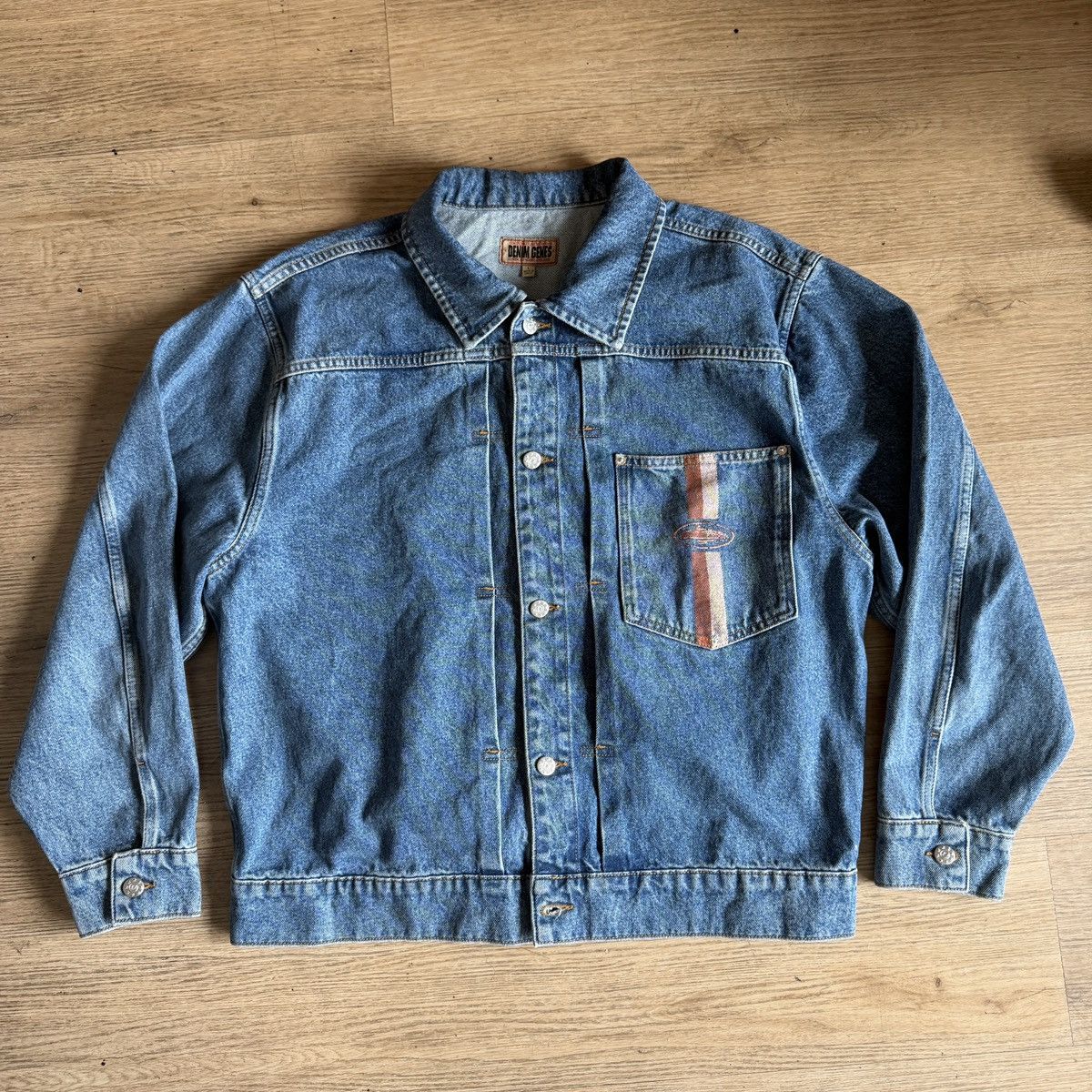 Corteiz Corteiz denim jacket | Grailed