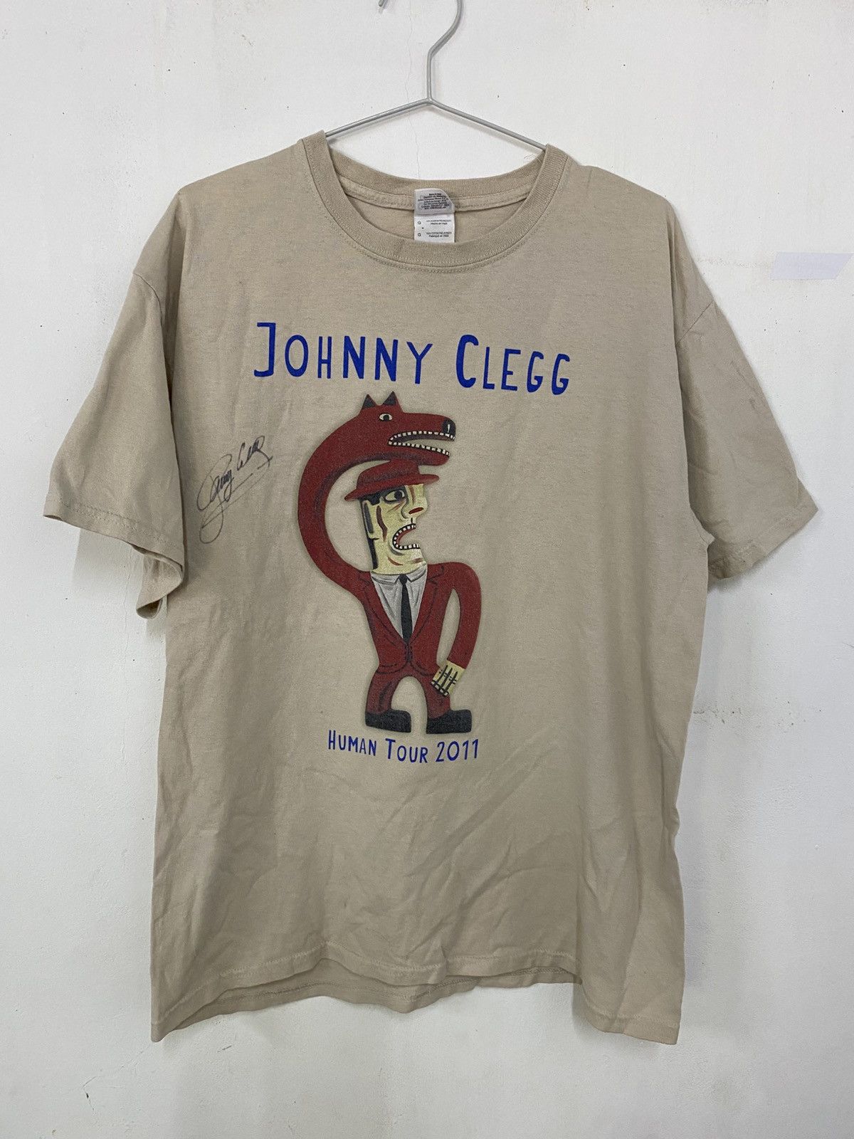 VINTAGE JOHNNY CLEGG HUMAN TOUR 2011
