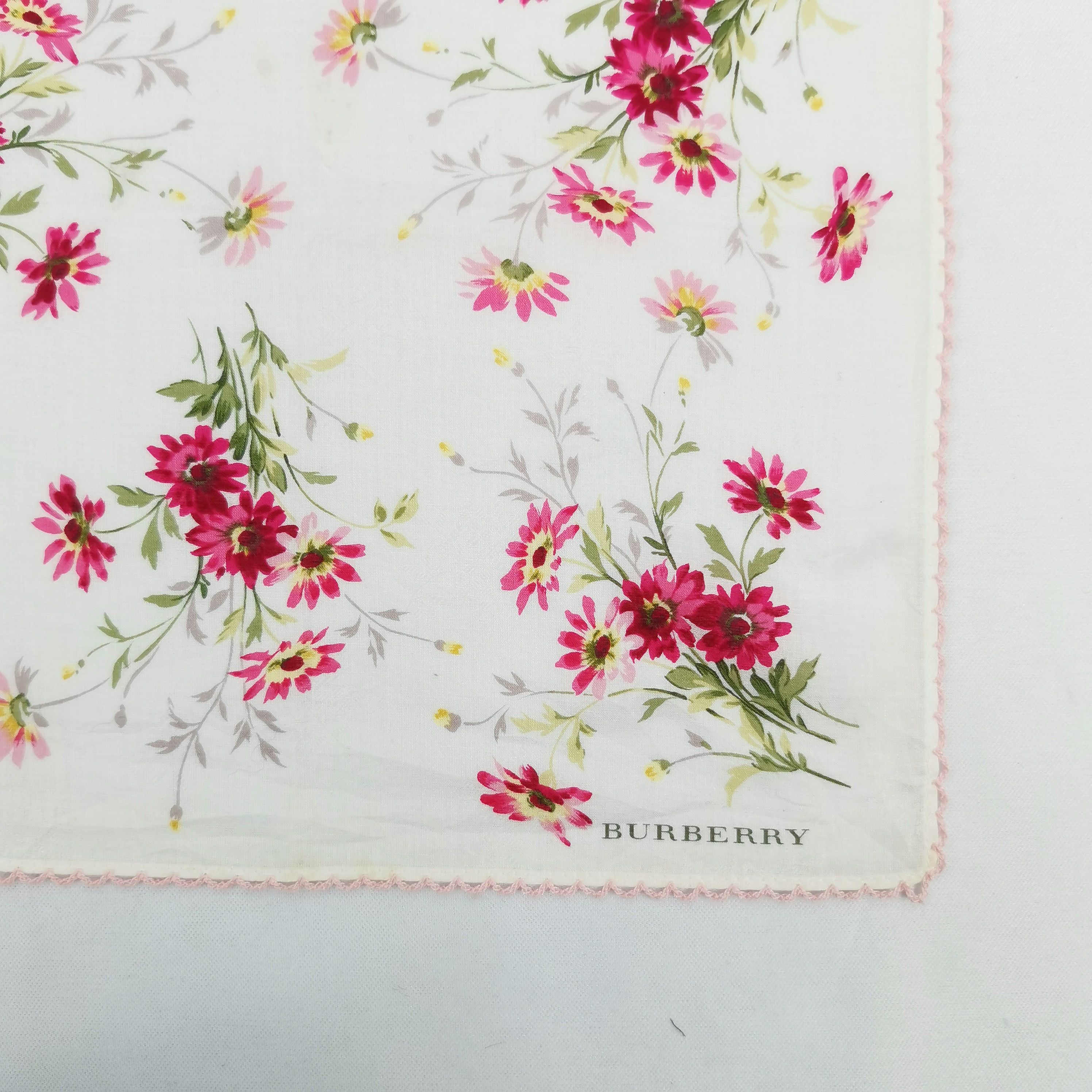 Burberry Vintage Burberry Handkerchief Neckerchief Bandana Size ONE SIZE - 3 Thumbnail