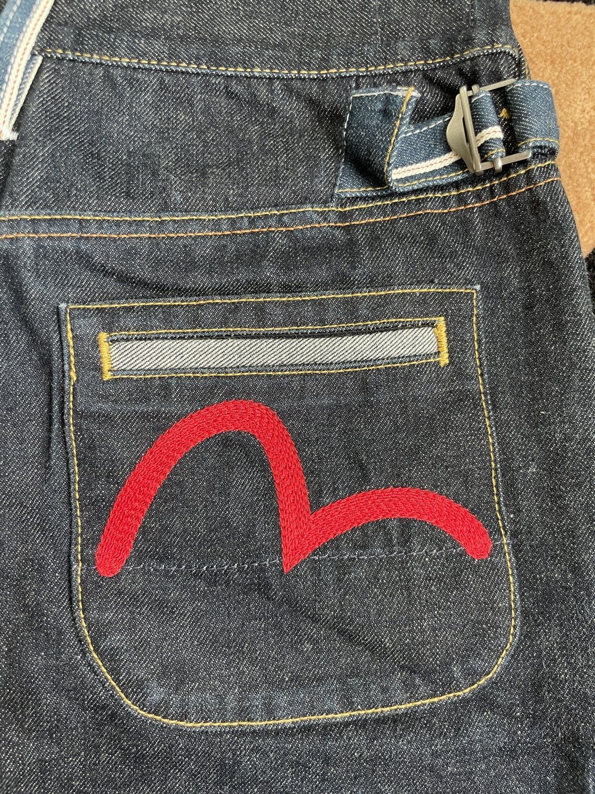 Evisu × Japanese Brand EVISU daicock style cropped pants！size:29 Size US 29 - 6 Thumbnail