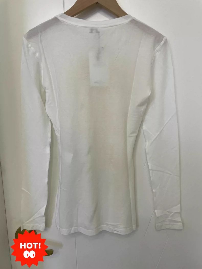 Loewe LOEWE White long sleeves with a base Size XS / US 0-2 / IT 36-38 - 2 Thumbnail