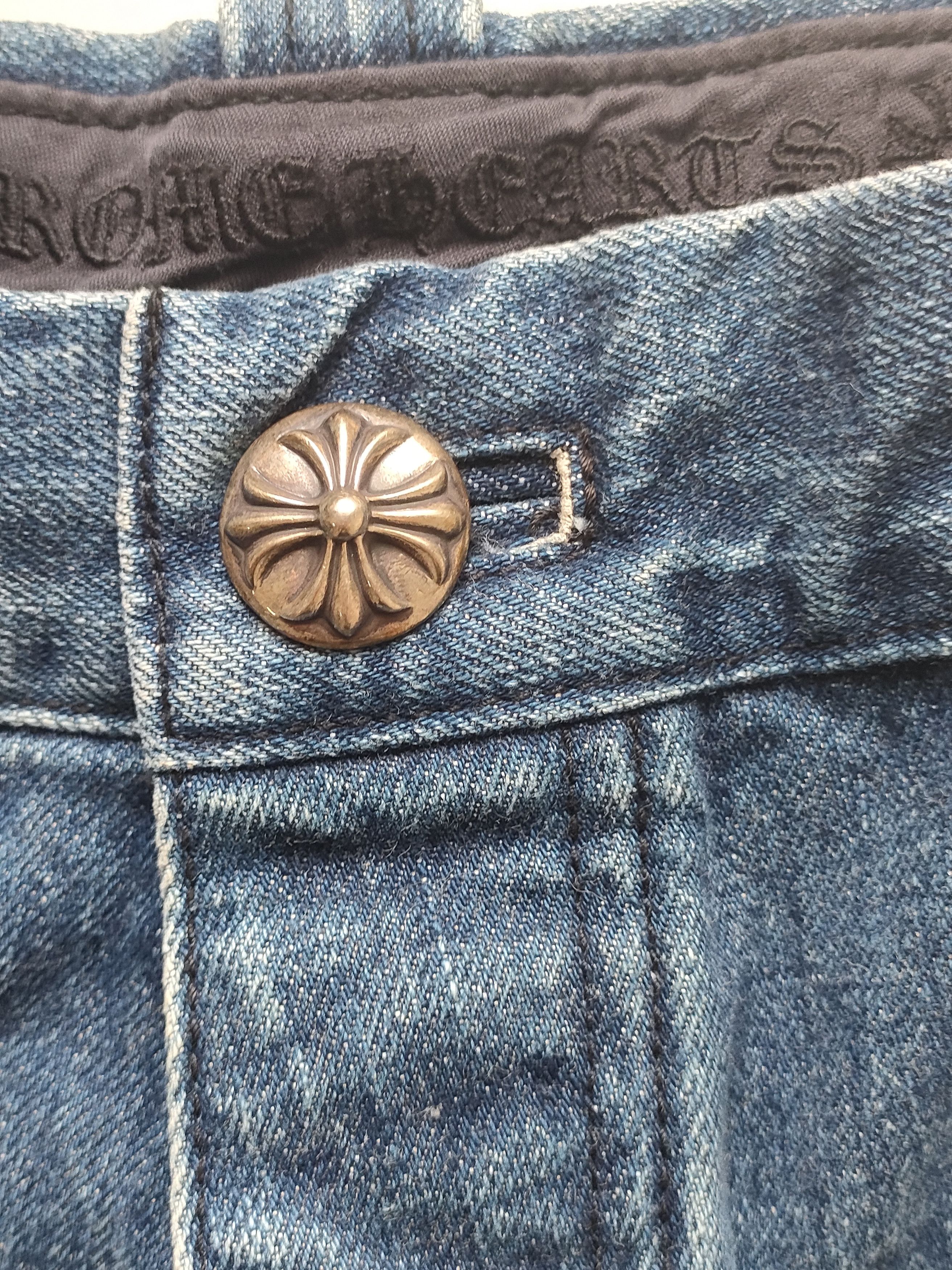 Chrome Hearts Chrome Hearts Denim Carpenter Shorts Size US 34 / EU 50 - 4 Thumbnail