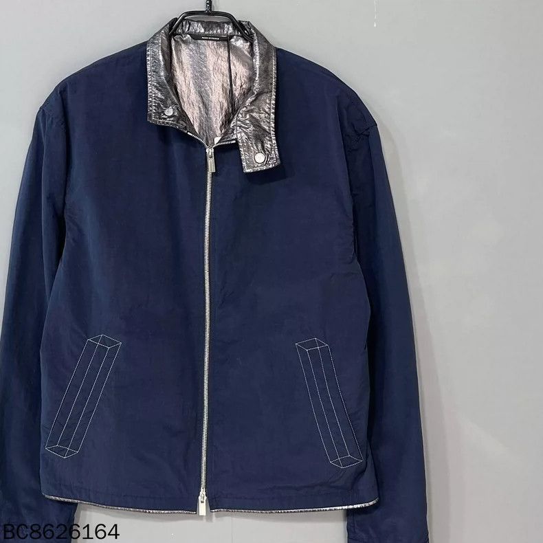 Hermes New Dark Blue Hermes Jacket-2506 Size US M / EU 48-50 / 2 - 2 Thumbnail
