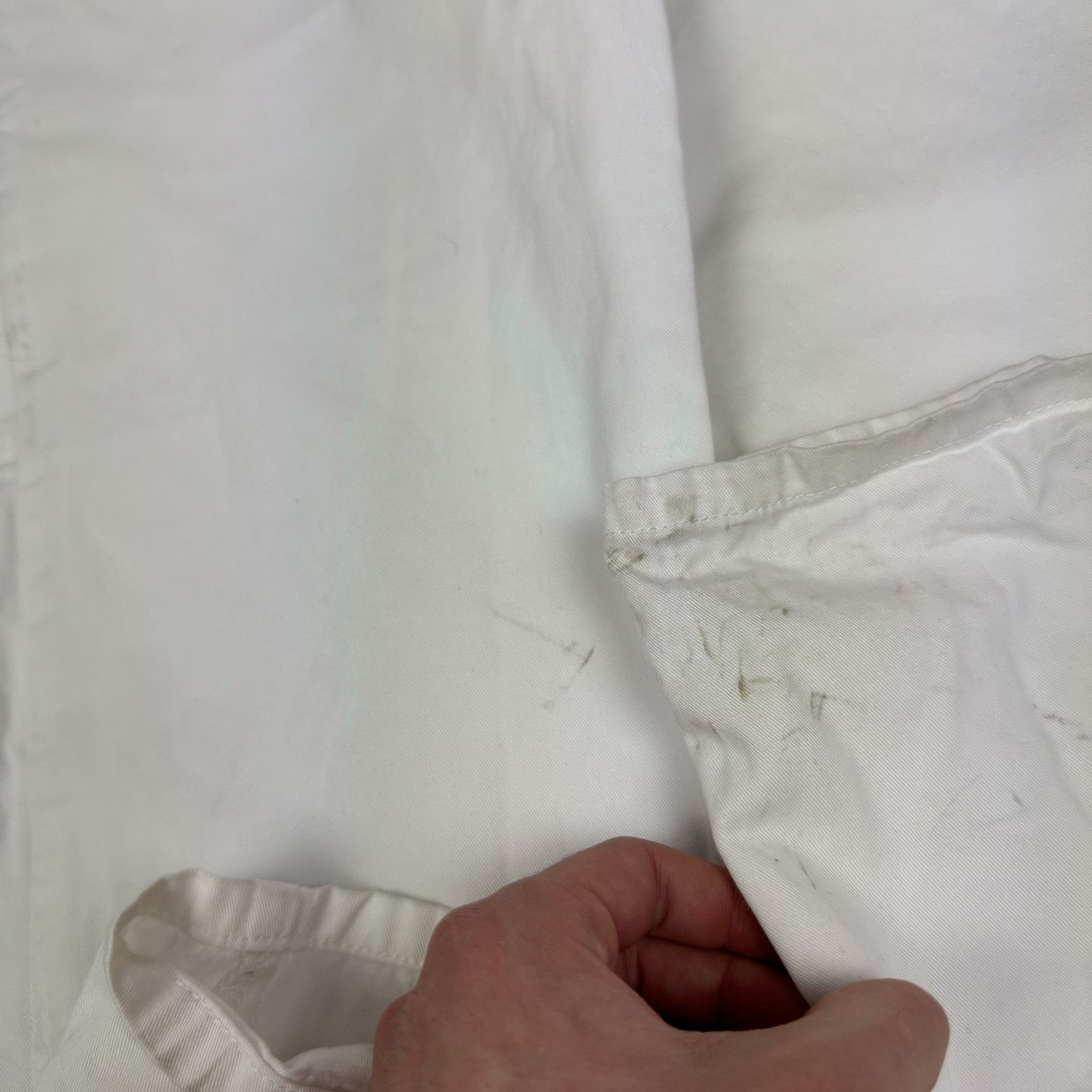 Carhartt Carhartt WIP Womens White Cotton Straight Leg Pierce Pant 28 Size 28" / US 6 / IT 42 - 8 Thumbnail