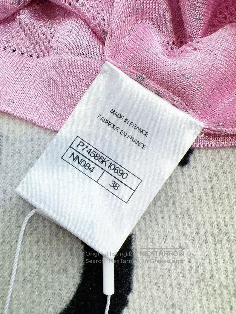 Chanel Chanel 23P Spring and Summer Preview Pink Full Diamond Log Size XS / US 0-2 / IT 36-38 - 6 Thumbnail