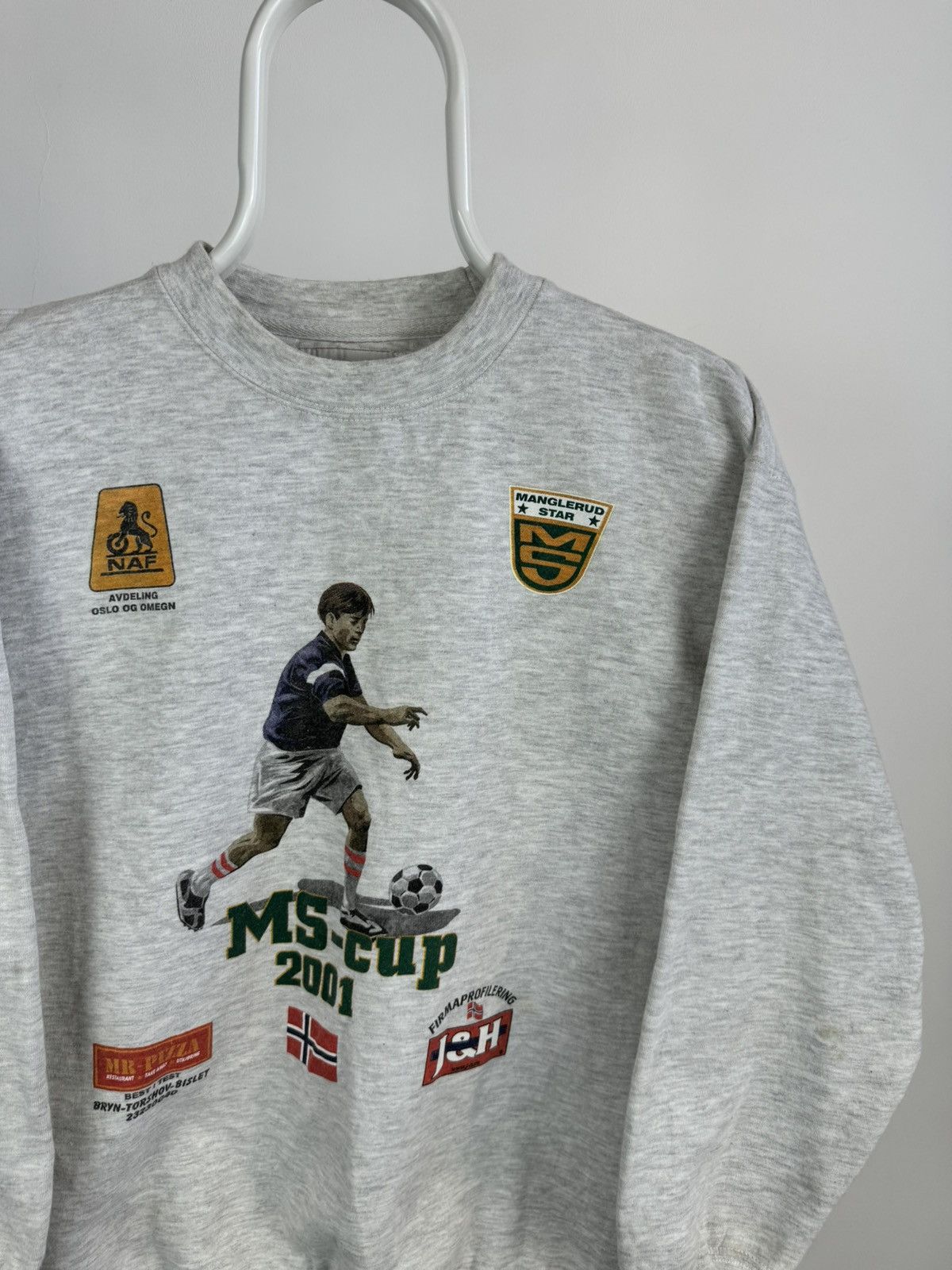 Vintage Vintage 2001 MS-cup Manglerud Star Football Sweatshirt Size US S / EU 44-46 / 1 - 3 Thumbnail