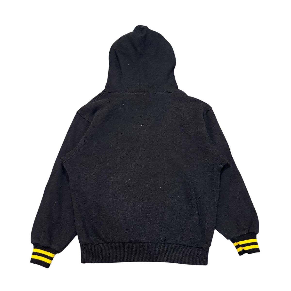 NCAA Vintage 80s NCAA Hoodie Black & Yellow Hoodie Size US M / EU 48-50 / 2 - 4 Thumbnail