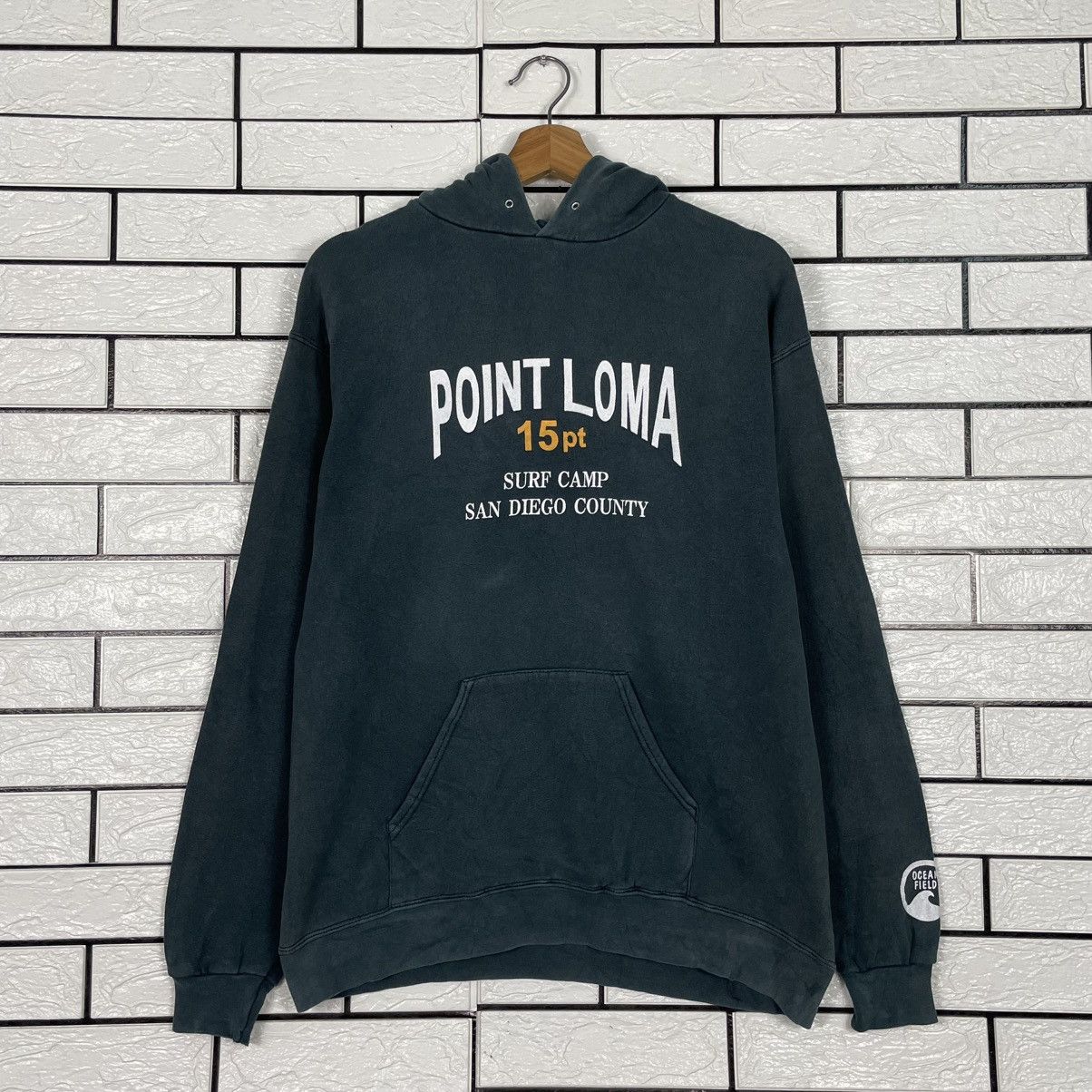 Other Vintage Ocean Field Point Loma Surf Camp San Diego Hoodie Size US M / EU 48-50 / 2 - 10 Thumbnail