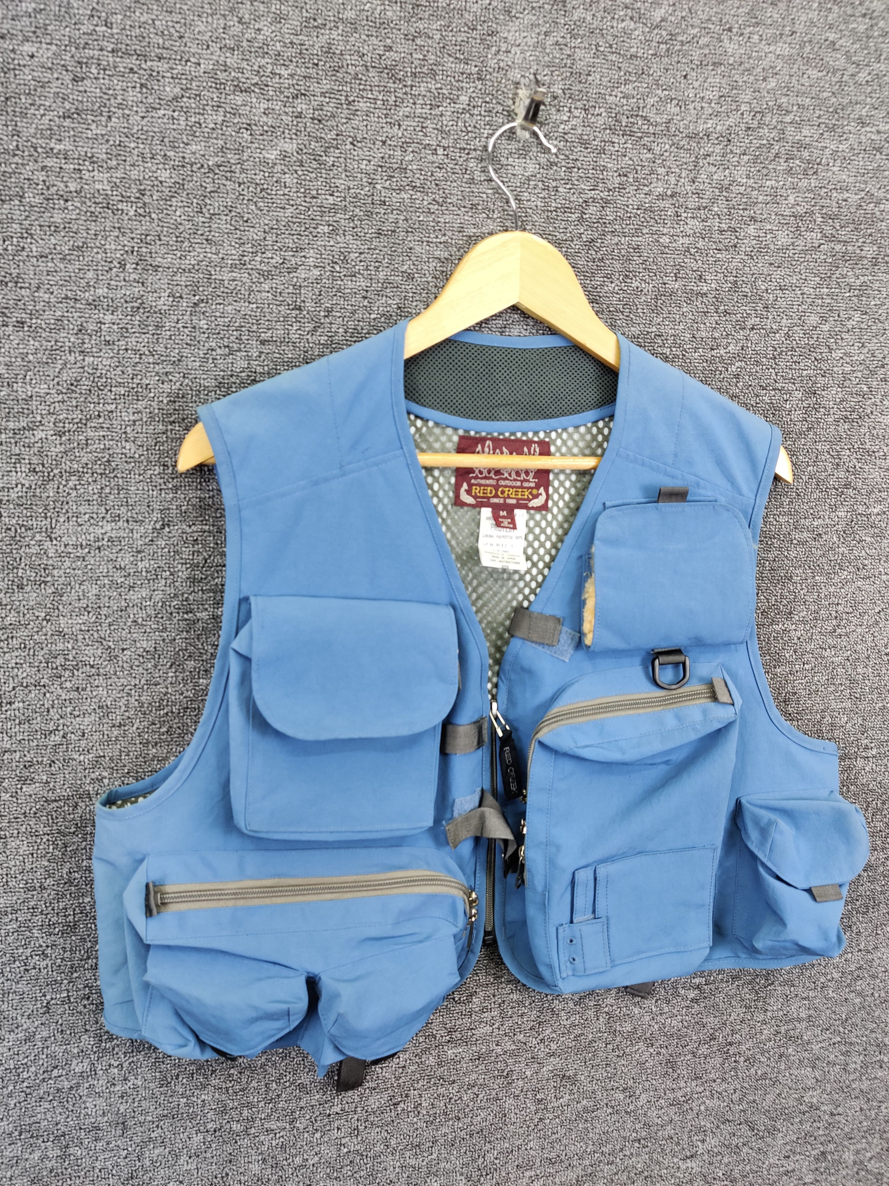 General Research Vintage Red Creek Parachute Pocket Tactical Vest Size US M / EU 48-50 / 2 - 5 Thumbnail
