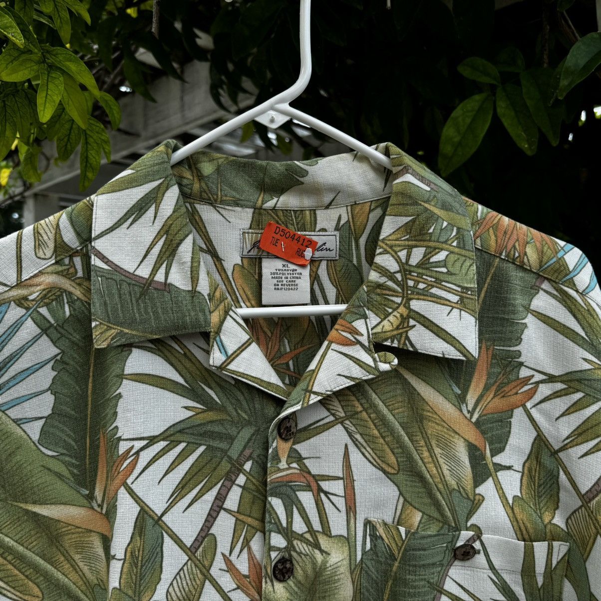 Vintage Vintage CROPPED Camp Collar Earthtones AOP Cigar Sopranos Size US XL / EU 56 / 4 - 3 Thumbnail