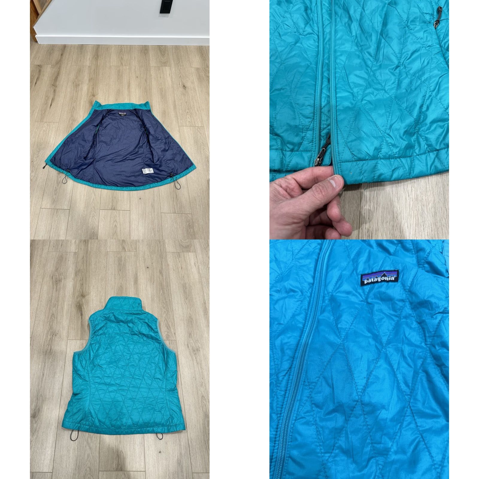 Patagonia Patagonia Nano Puffer Vest Quilt Full Zip Primaloft Women’s Size Large Green Size L / US 10 / IT 46 - 8 Thumbnail