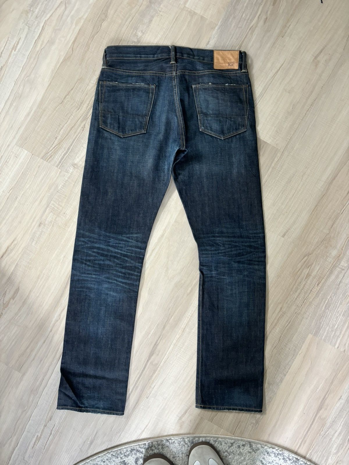 NSF 2000s straight fit Japanese Selvedge Denim Size US 32 / EU 48 - 9 Thumbnail