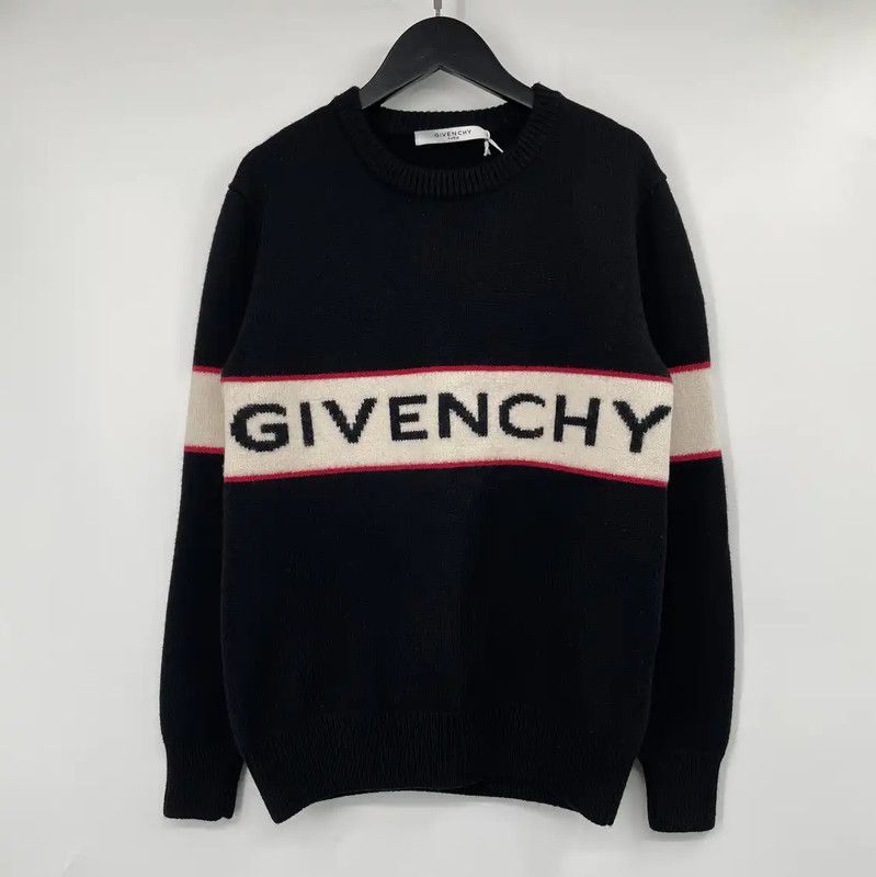 Givenchy Givenchy Men's Color-Block Knit Sweater 0089 Size US XS / EU 42 / 0 - 1 Thumbnail