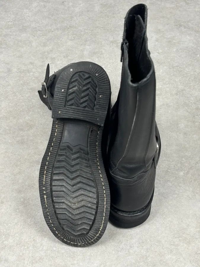 Avirex Avirex Black Leather Engineer Boots Size US 10 / EU 43 - 14 Thumbnail