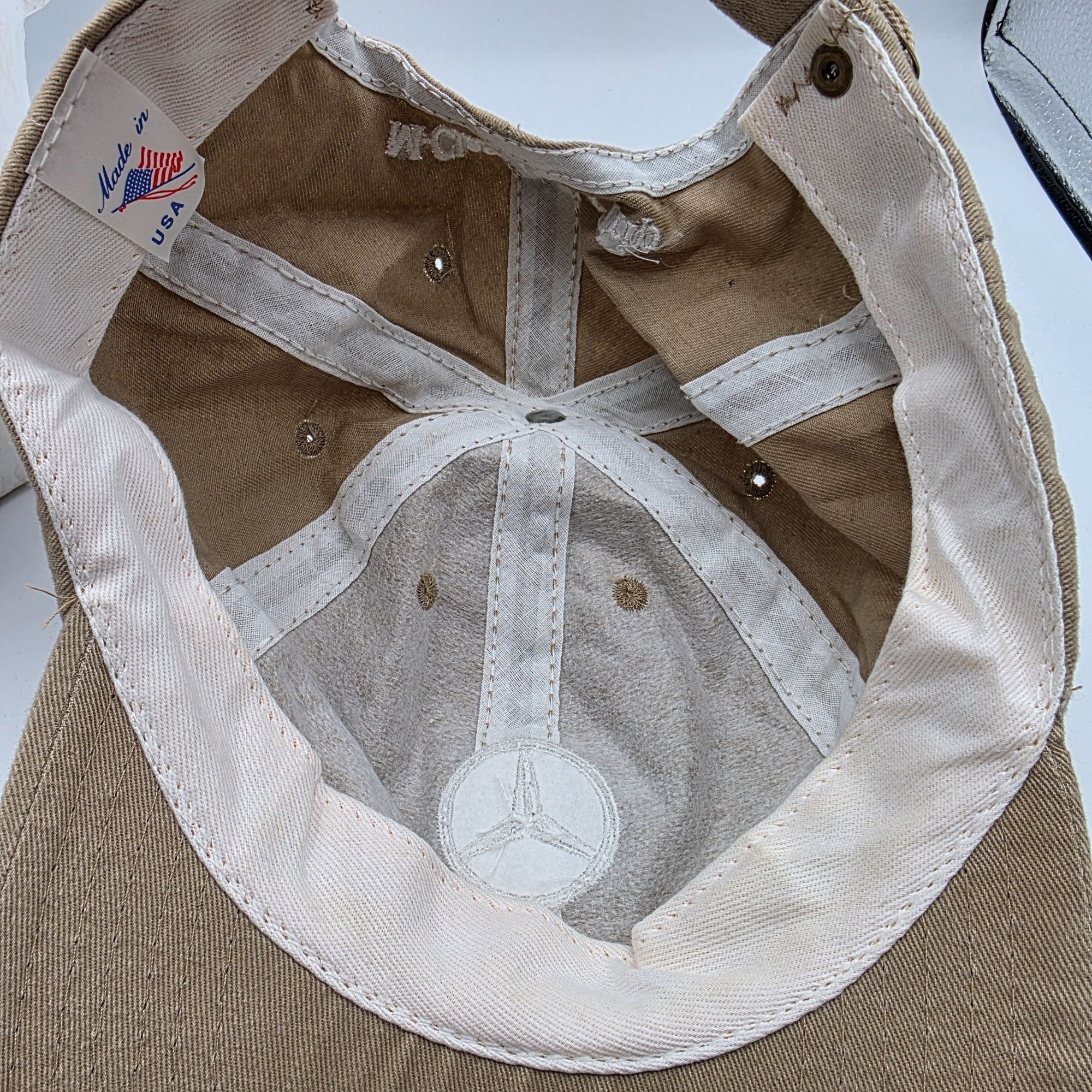Other Mercedes Benz M Class Power Trip Adults Tan Baseball Hat Cap Size ONE SIZE - 7 Thumbnail
