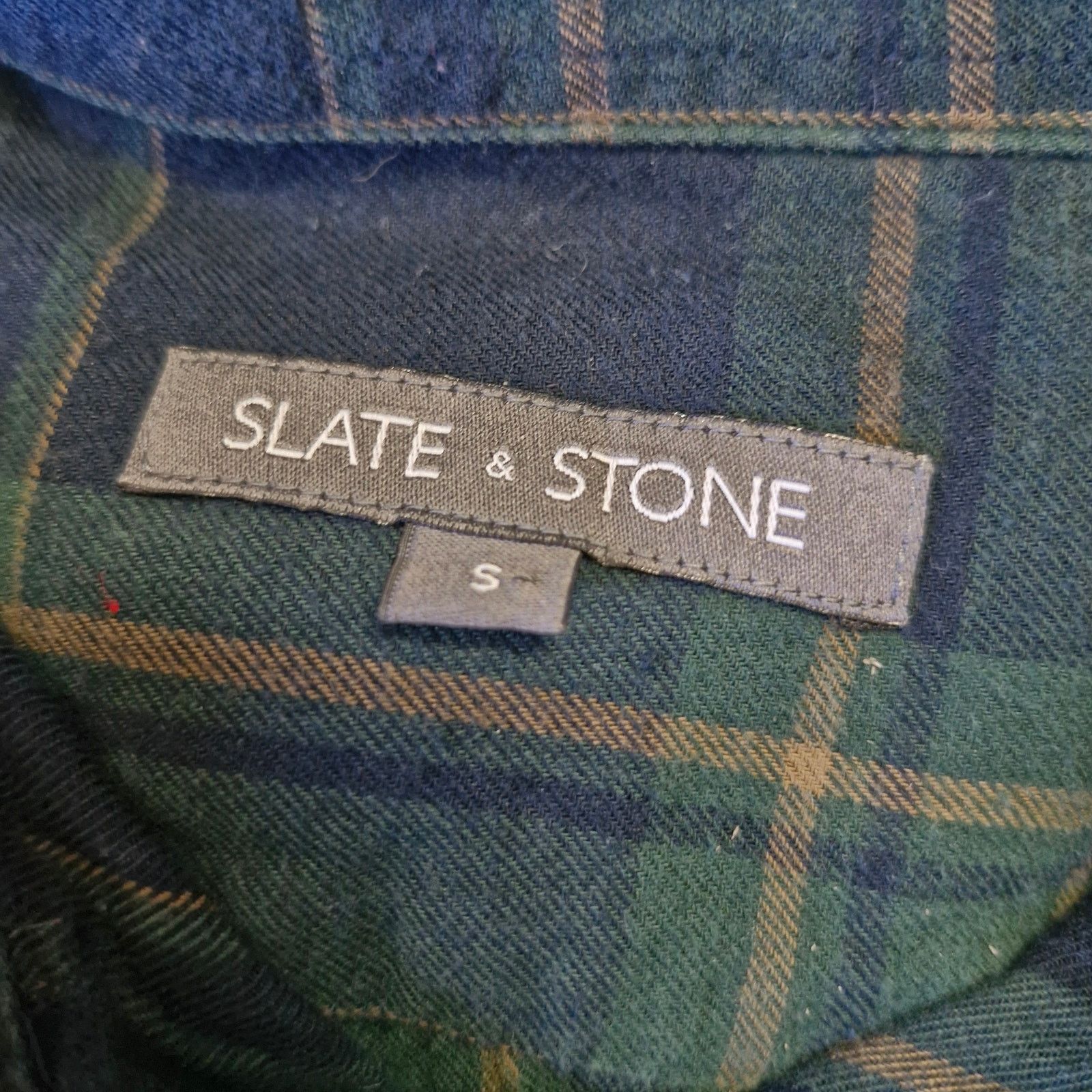 Slate & Stone Slate & Stone Blue Green Plaid Button Down Shirt Men’s Small Size US S / EU 44-46 / 1 - 3 Thumbnail
