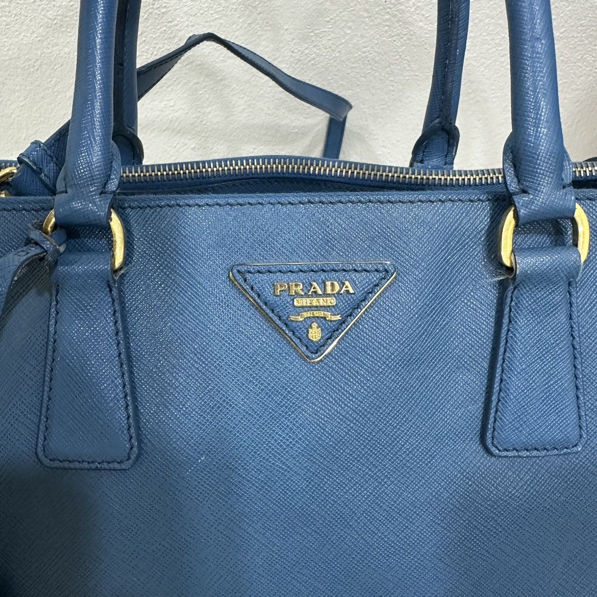 Prada PRADA GALLERIA SATCHEL TWO WAY BAG SAFFIANO LEATHER Size ONE SIZE - 9 Thumbnail