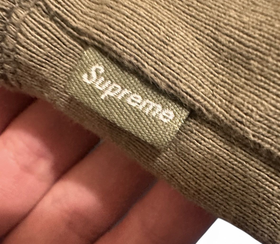 Supreme Supreme fw20 cross logo hoodie Olive Size US M / EU 48-50 / 2 - 6 Thumbnail