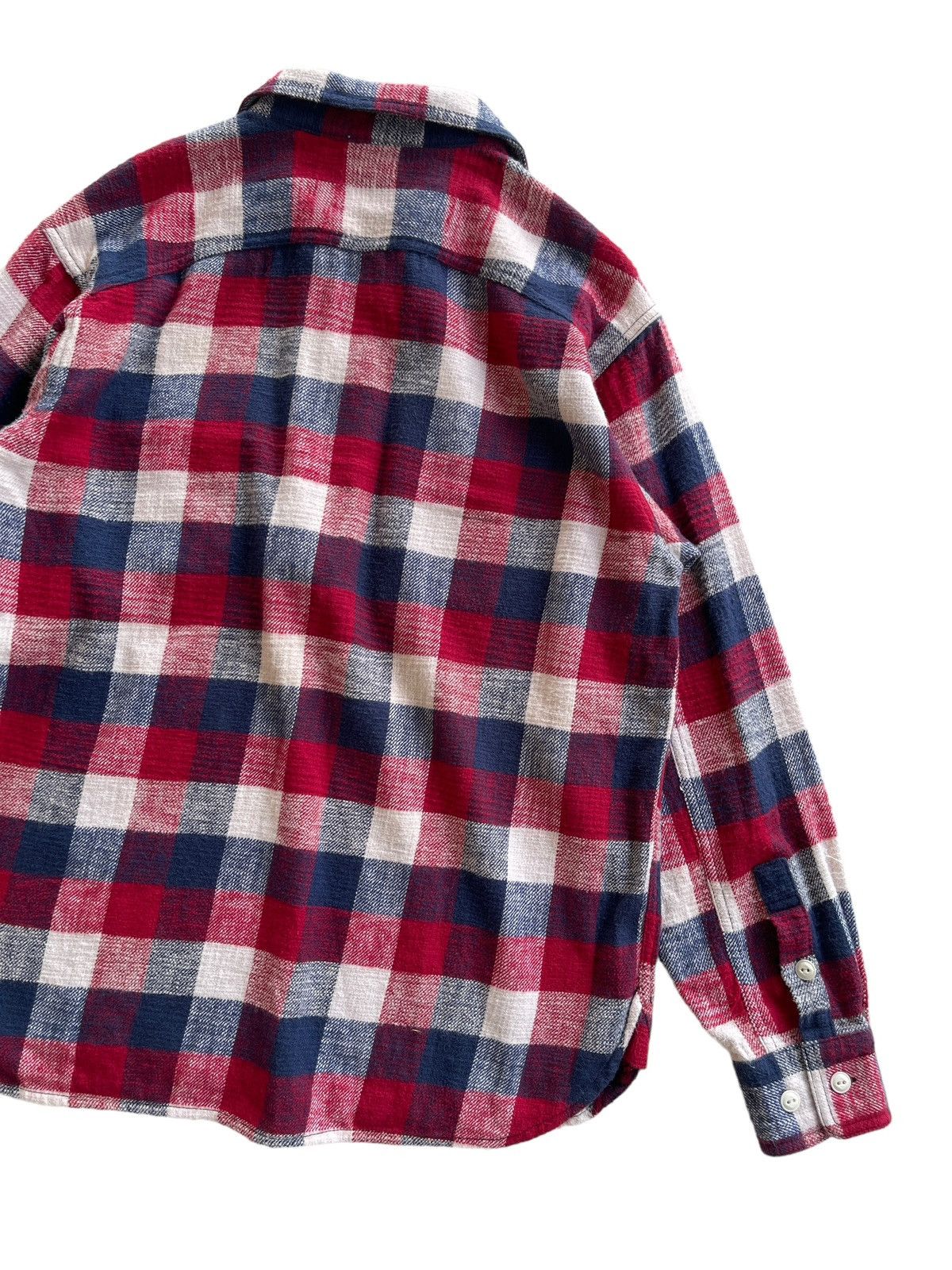 Cushman Vintage 30s Cushman Half Zipper Checked Shirt Size US L / EU 52-54 / 3 - 5 Thumbnail