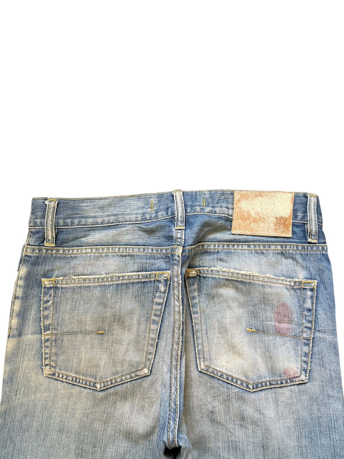 Energie Vintage Italy Energie Mud Wash Distress Loose Jeans Size US 30 / EU 46 - 4 Thumbnail