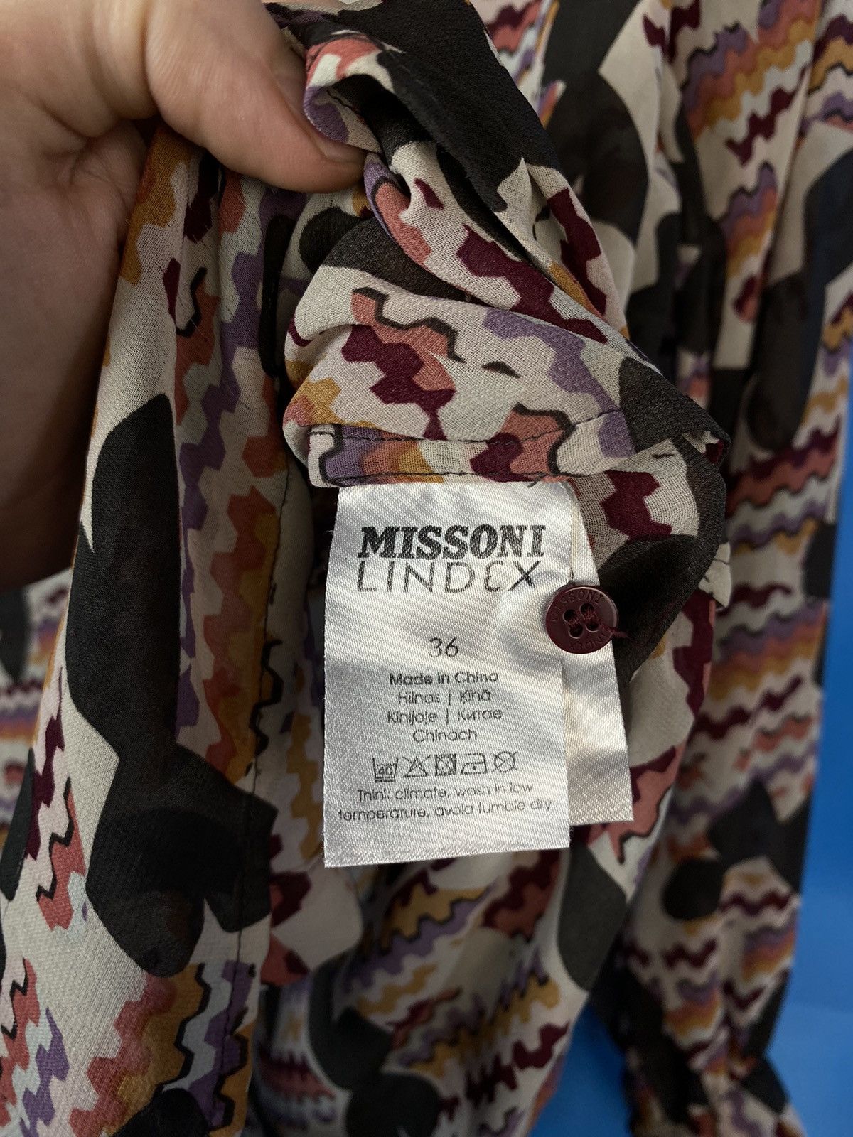 Missoni Missoni exclusive mesh shirt with Butterflies Size M / US 6-8 / IT 42-44 - 7 Thumbnail